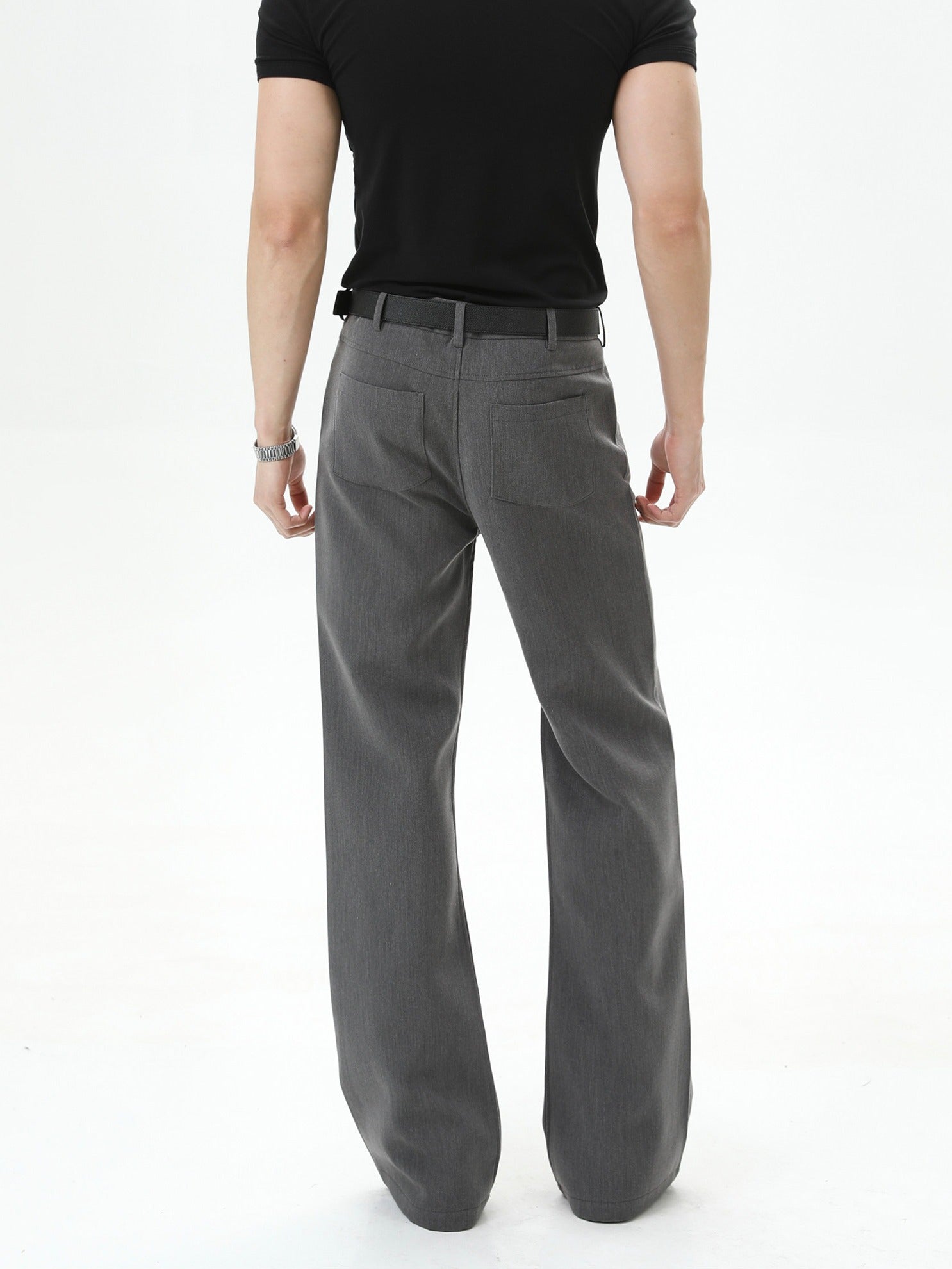 BNB Slim Flare Slacks (2color)
