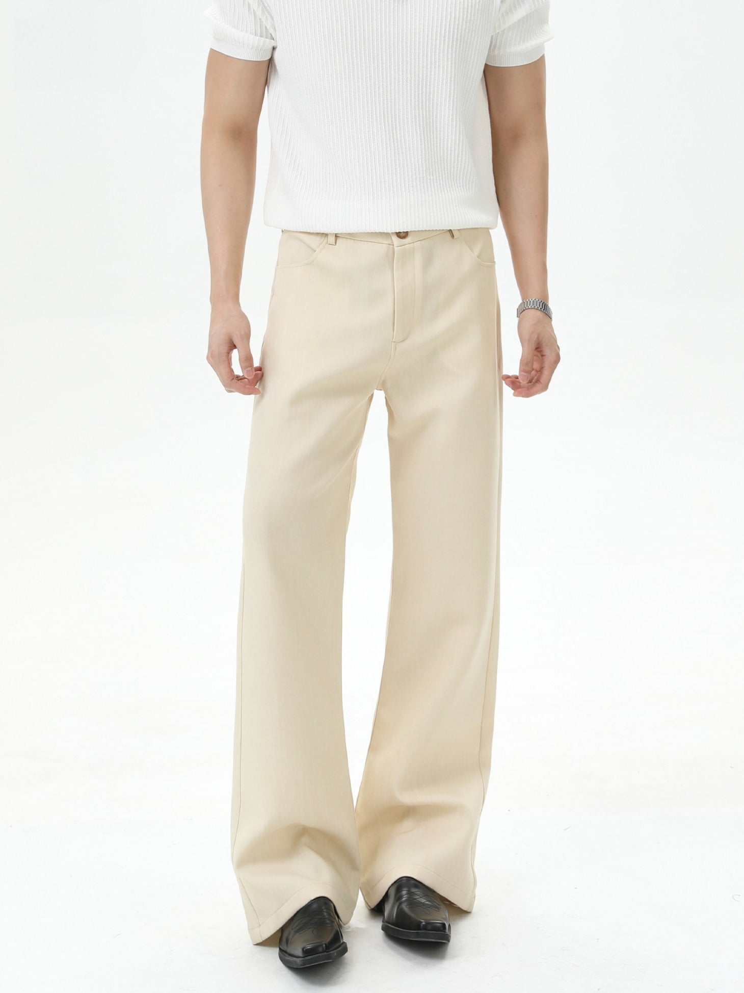 BNB Slim Flare Slacks (2color)