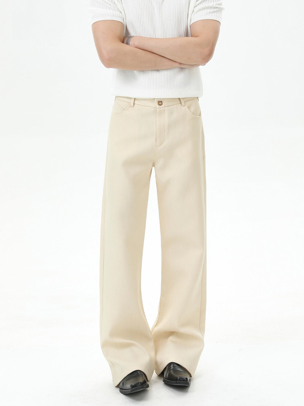 BNB Slim Flare Slacks (2color)