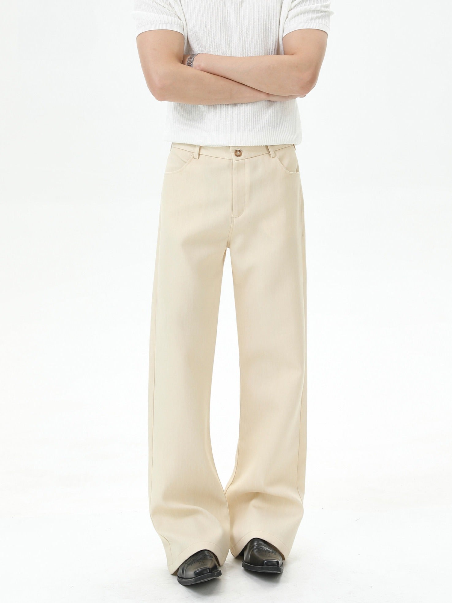 BNB Slim Flare Slacks (2color)