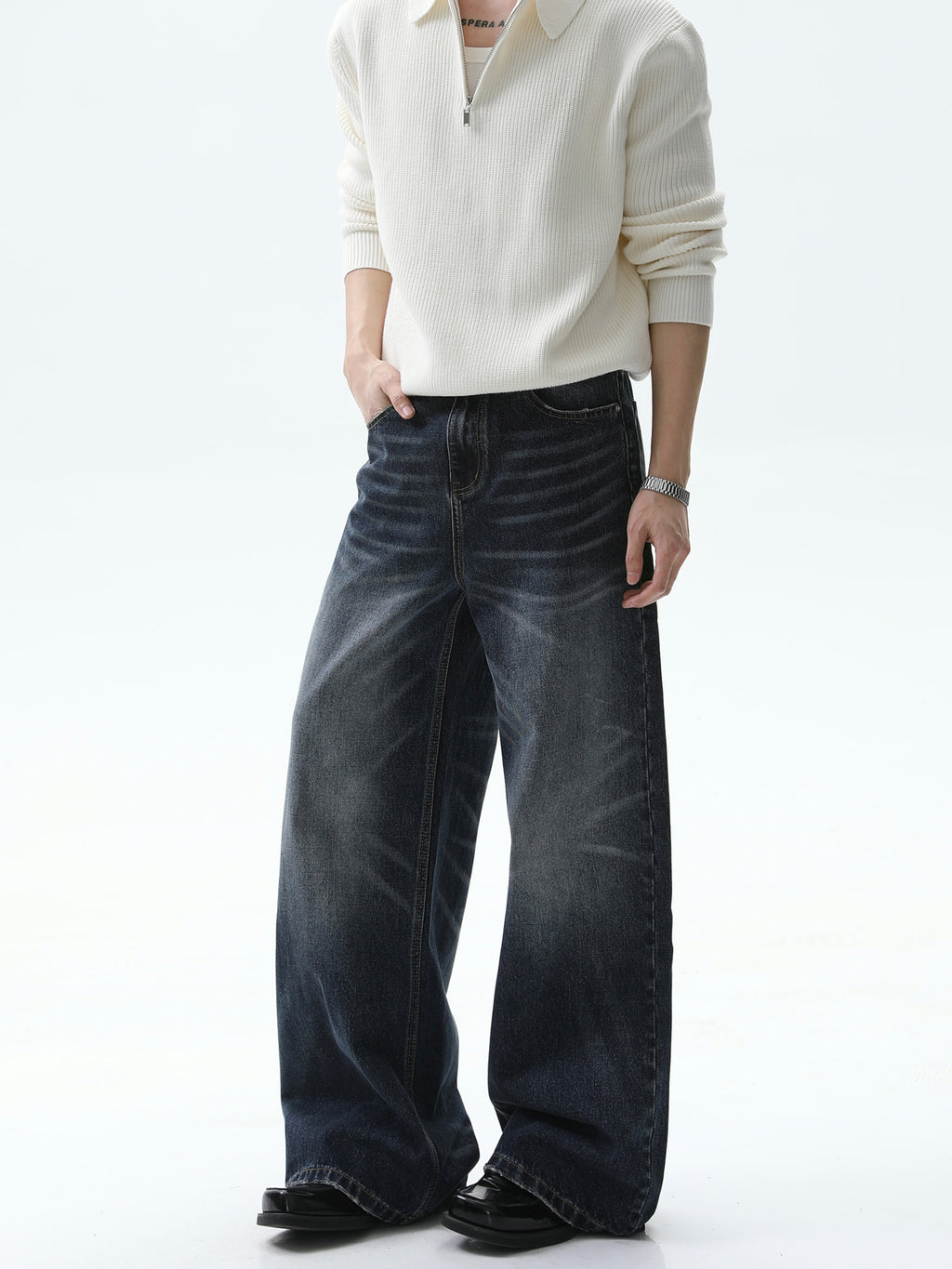 BNB Perfect Slim Baggy Denim