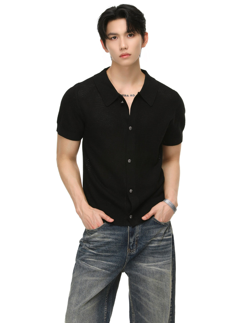 BNB Breeze Textured Knit Polo (3colors)