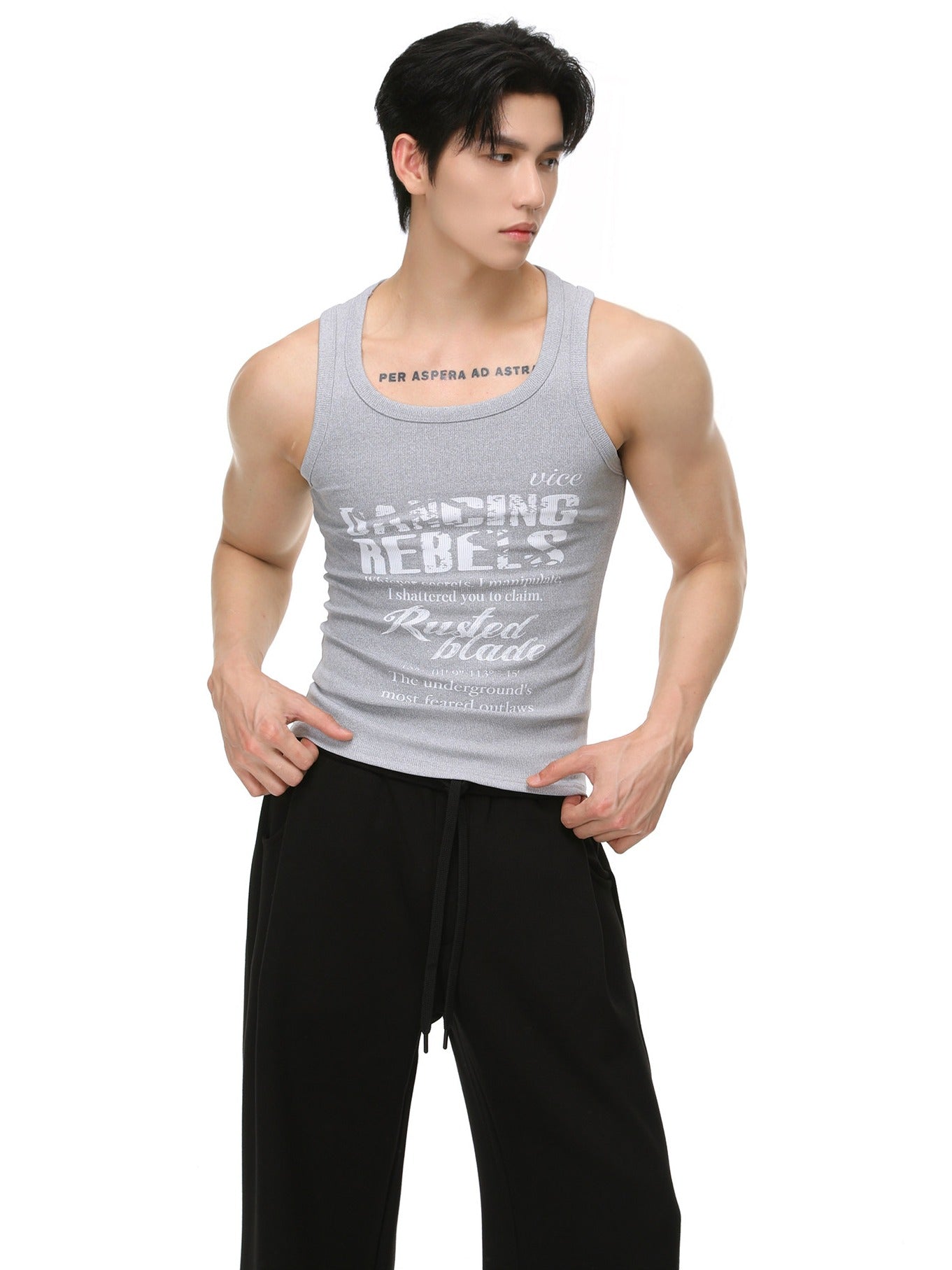 BNB Graphic Athletic Tank Top (3colors)