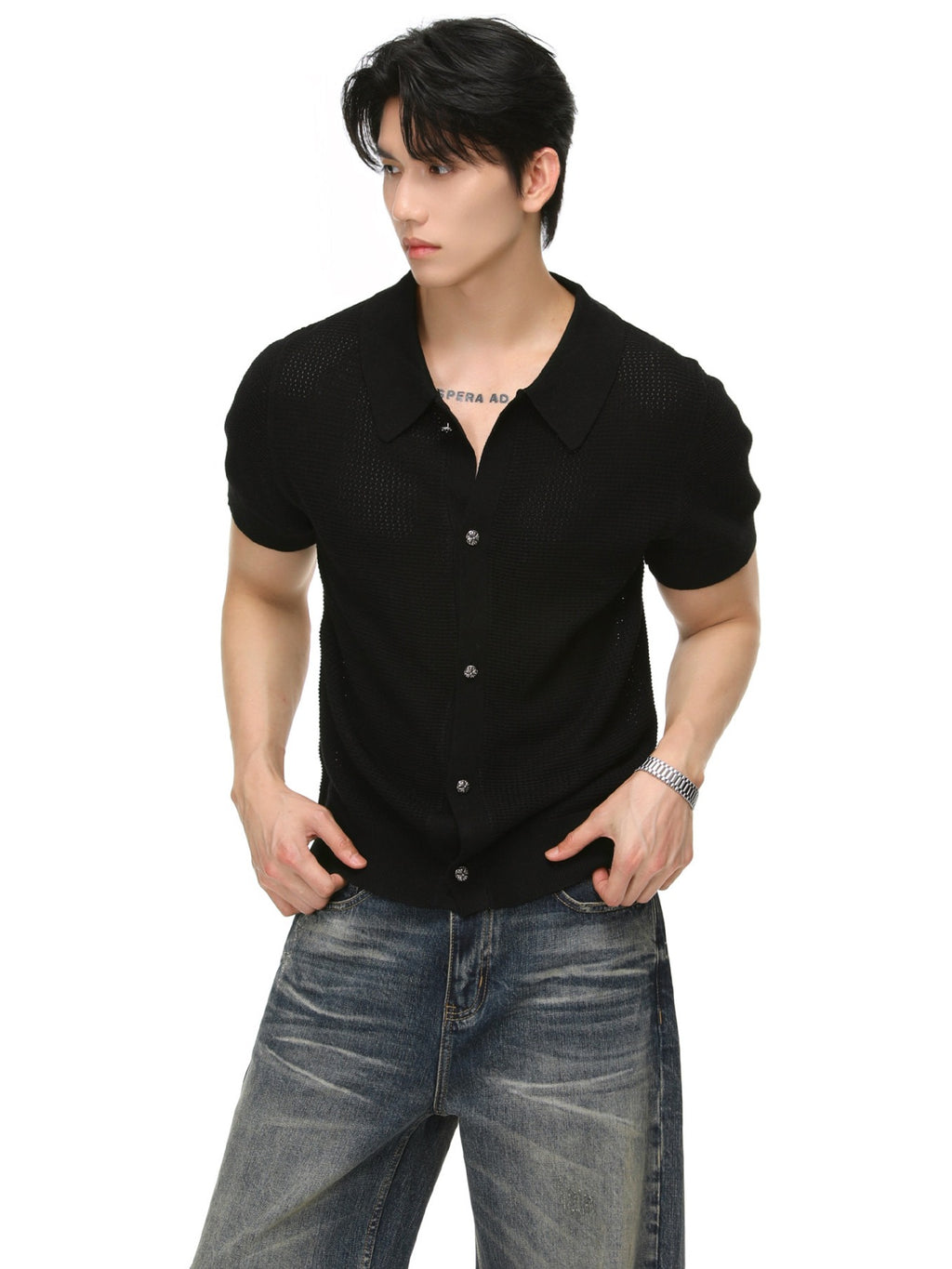 BNB Breeze Textured Knit Polo (3colors)