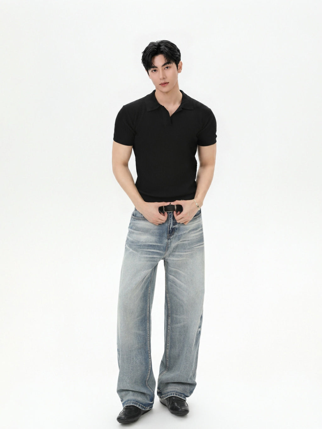 BNB Signature Knit Crew Tee (4color)