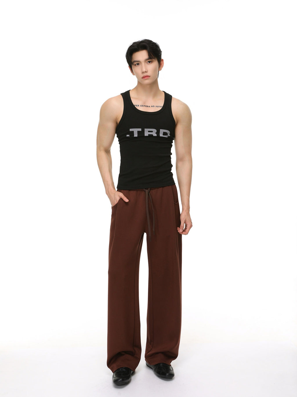 BNB Ribbed Broad Tank Top (3colors)