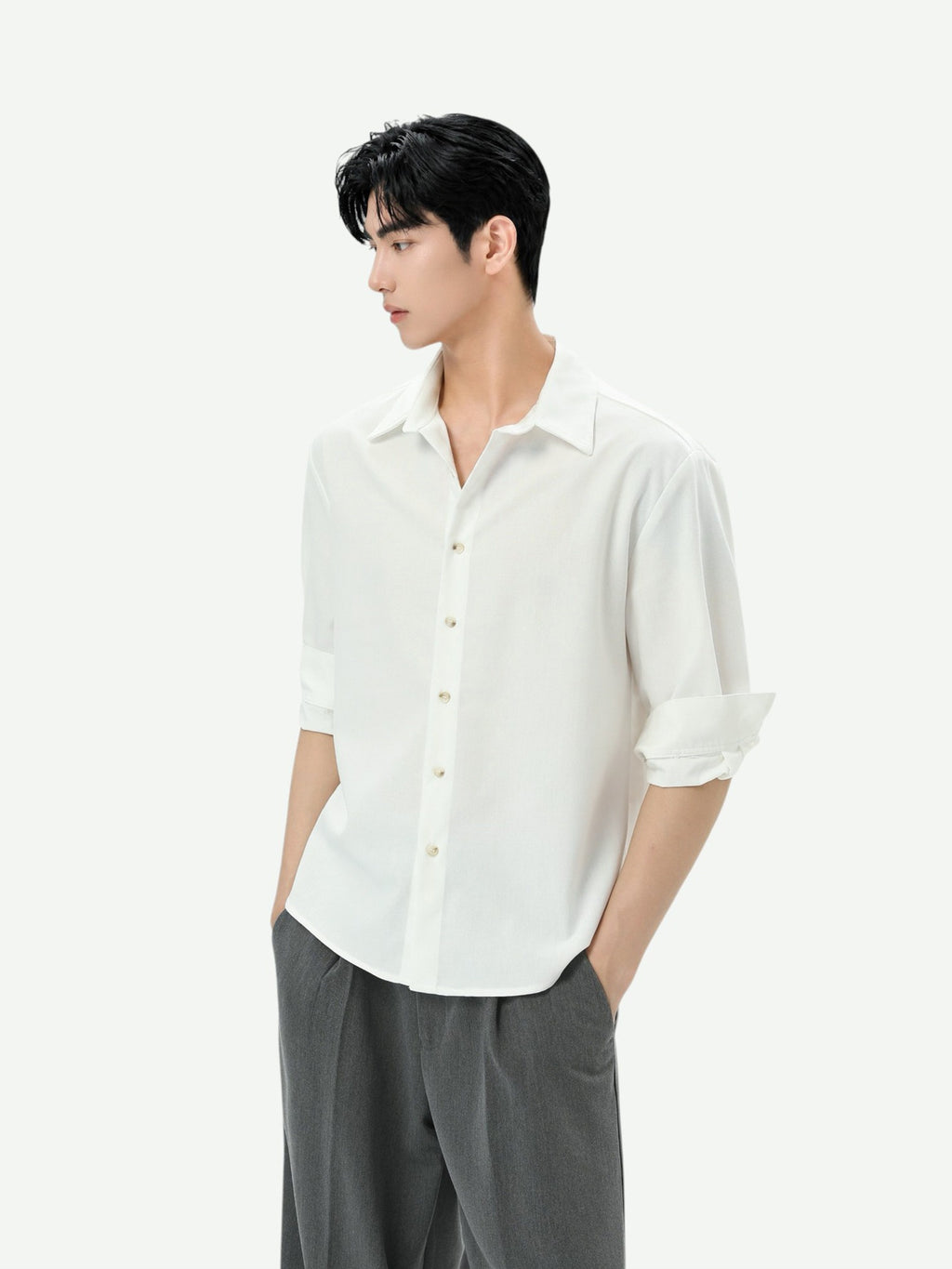 BNB Linen Breeze Regular Shirt (2colors)