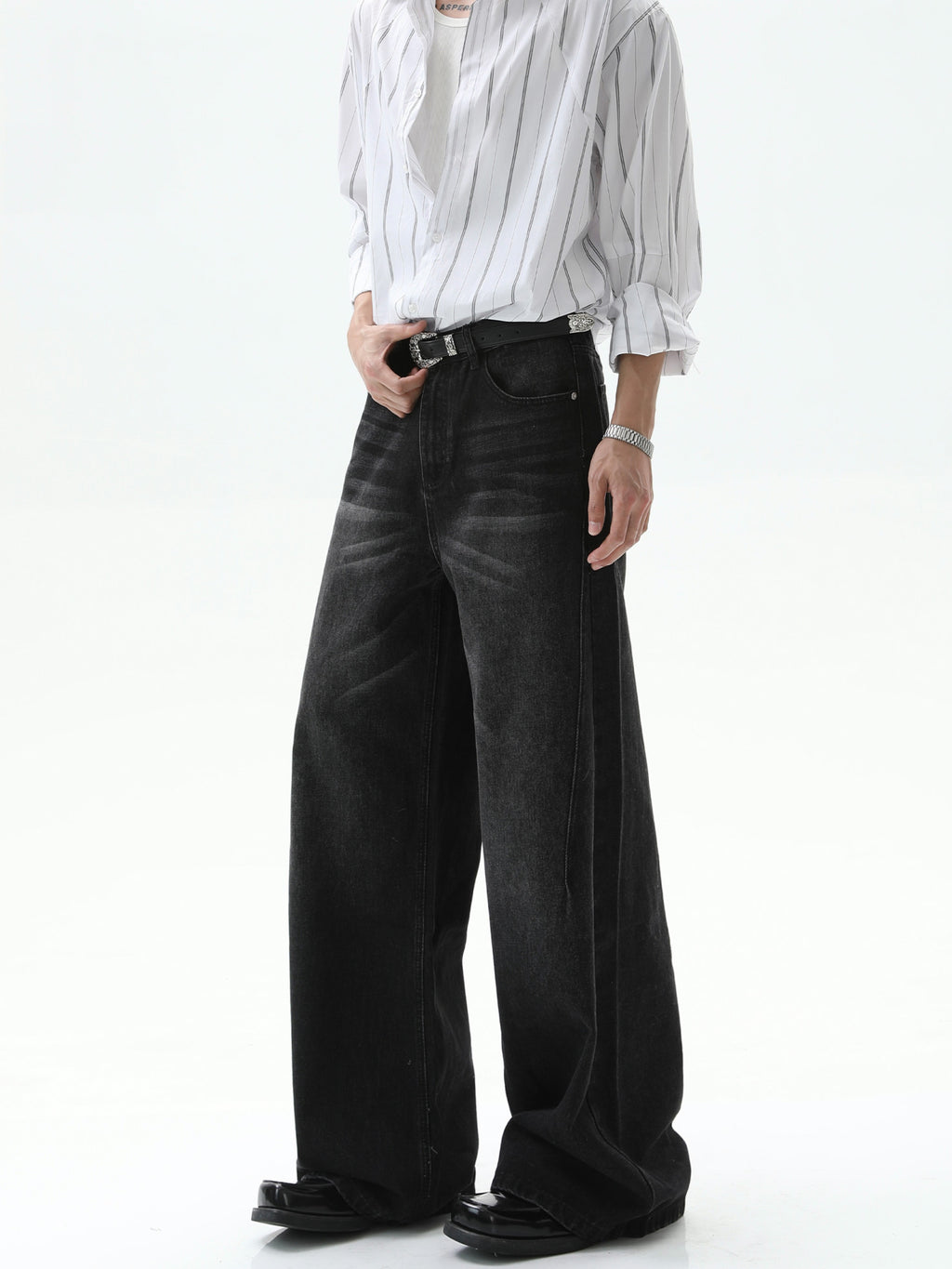 BNB Perfect Cleanfit Black Denim