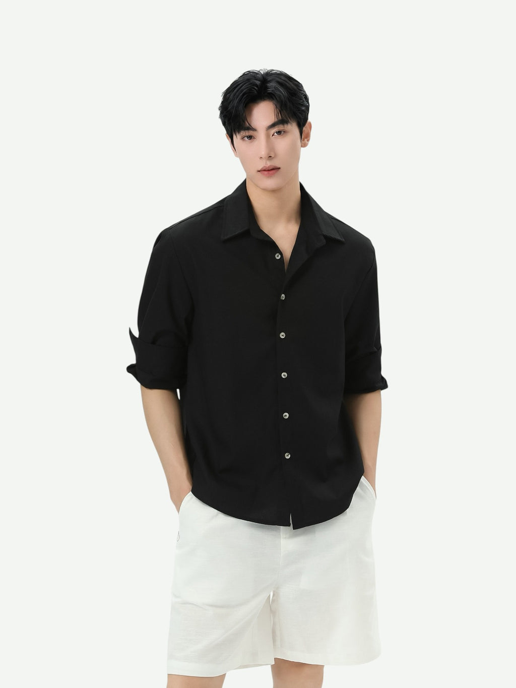 BNB Linen Breeze Regular Shirt (2colors)
