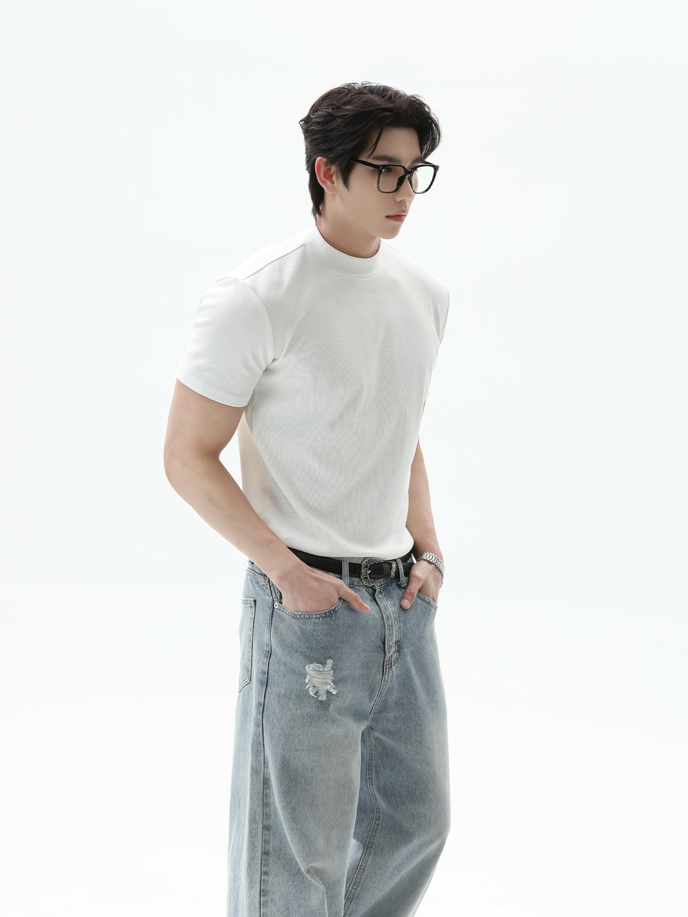 BNB Perfect Fit Mock Tee (3color)