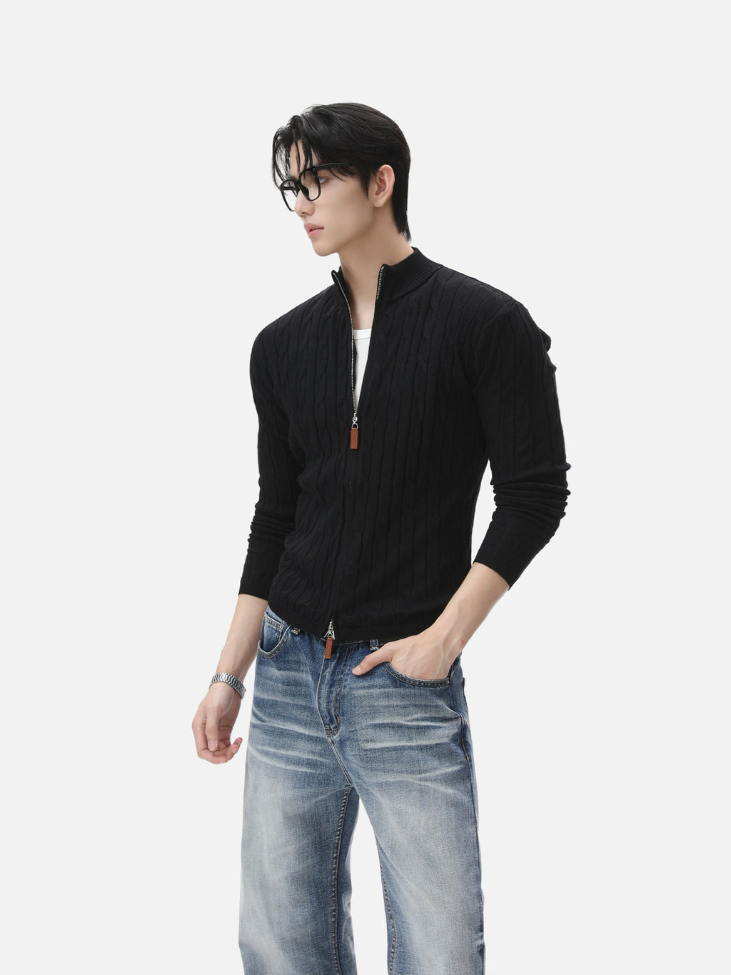 BNB Dual-Zip Driver's Knit (3colors)