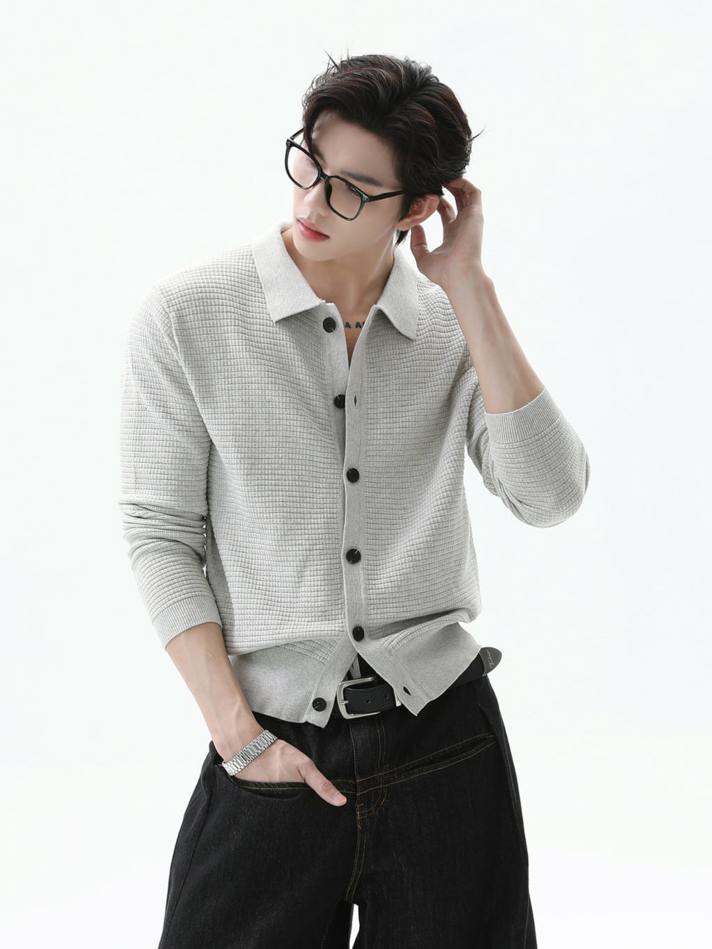 BNB Perfect Waffle Knit Shirt (3color)