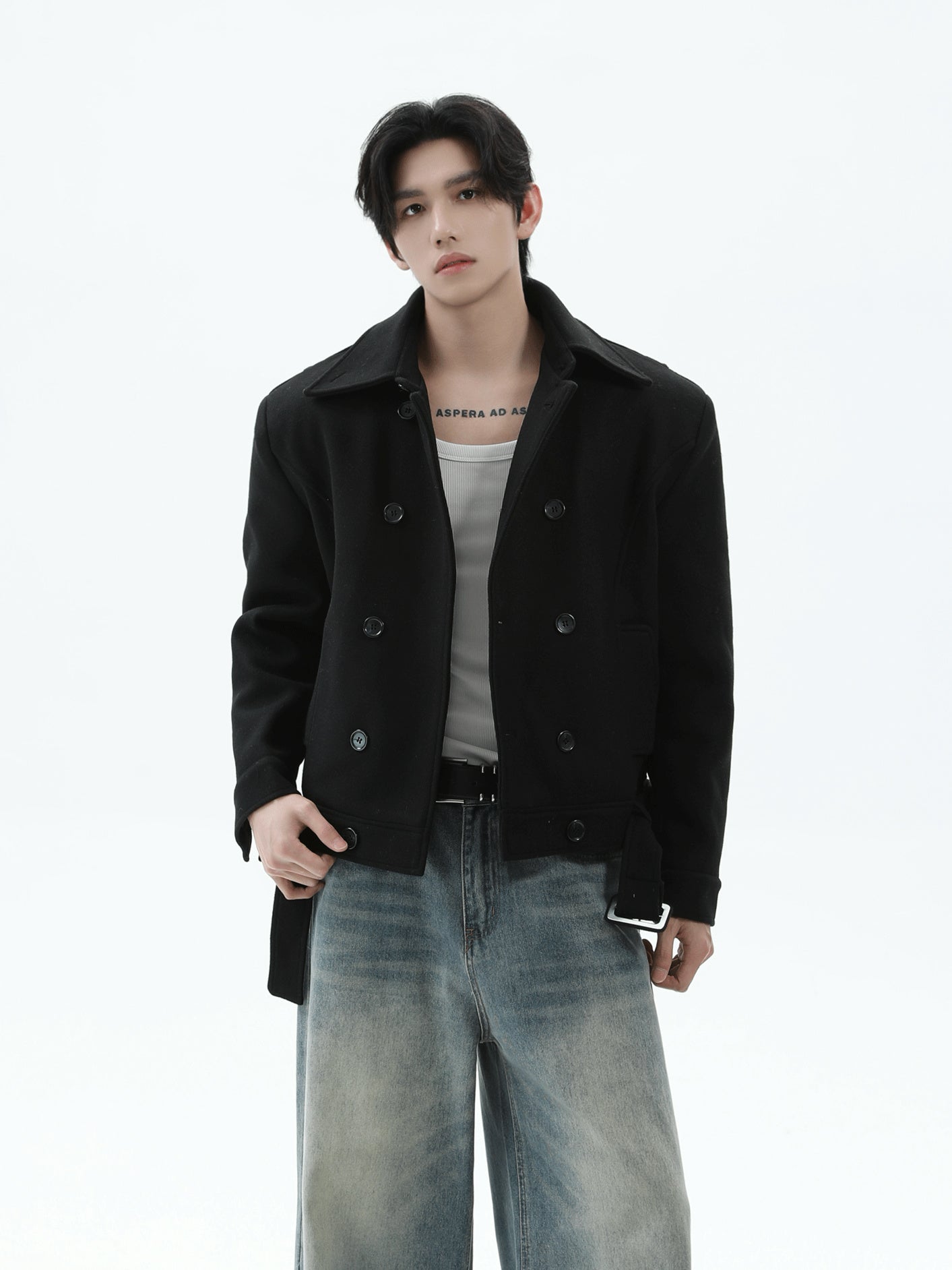 BNB Perfect Double Breasted Wool Jacket (2color)