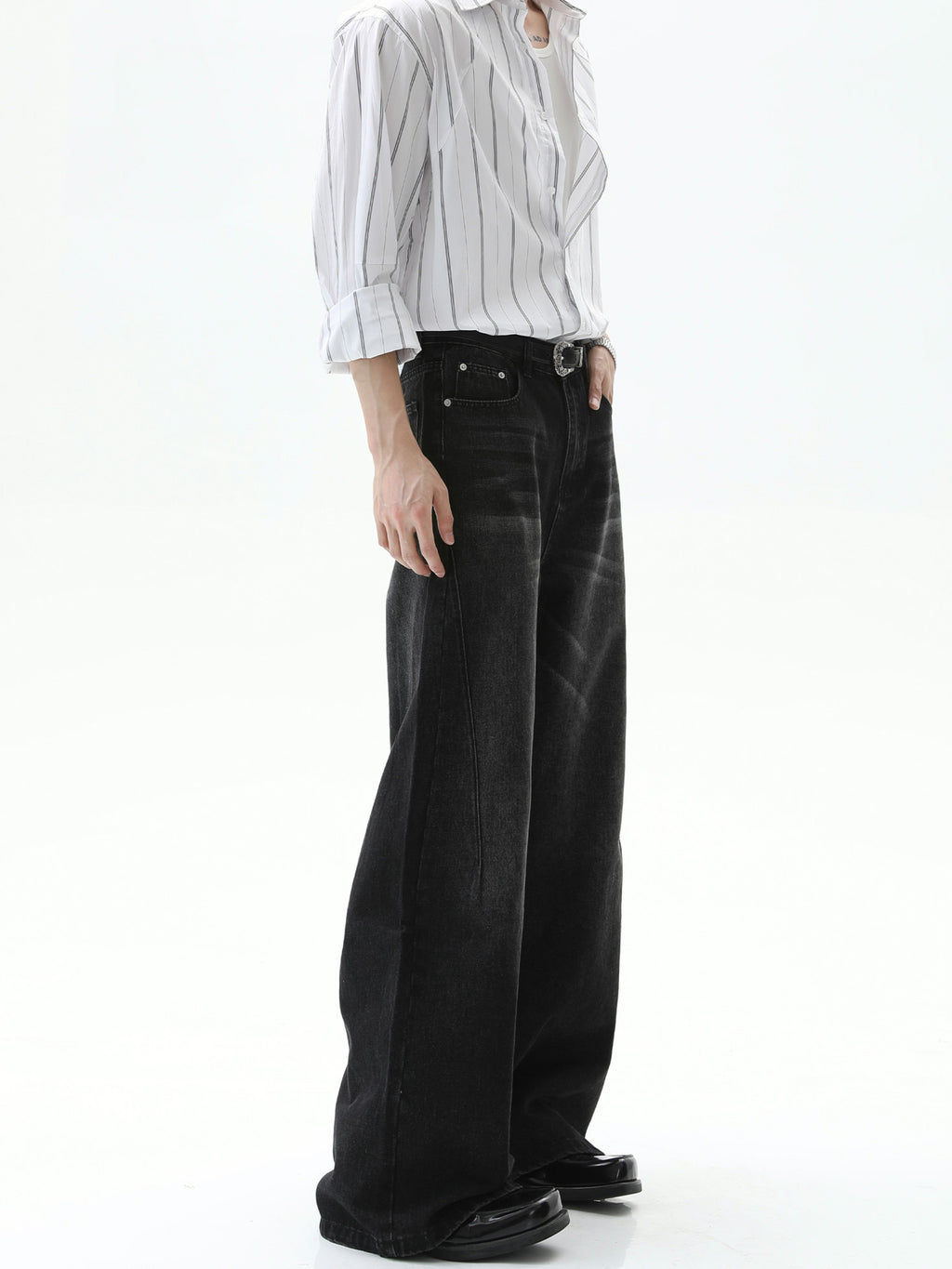 BNB Perfect Cleanfit Black Denim