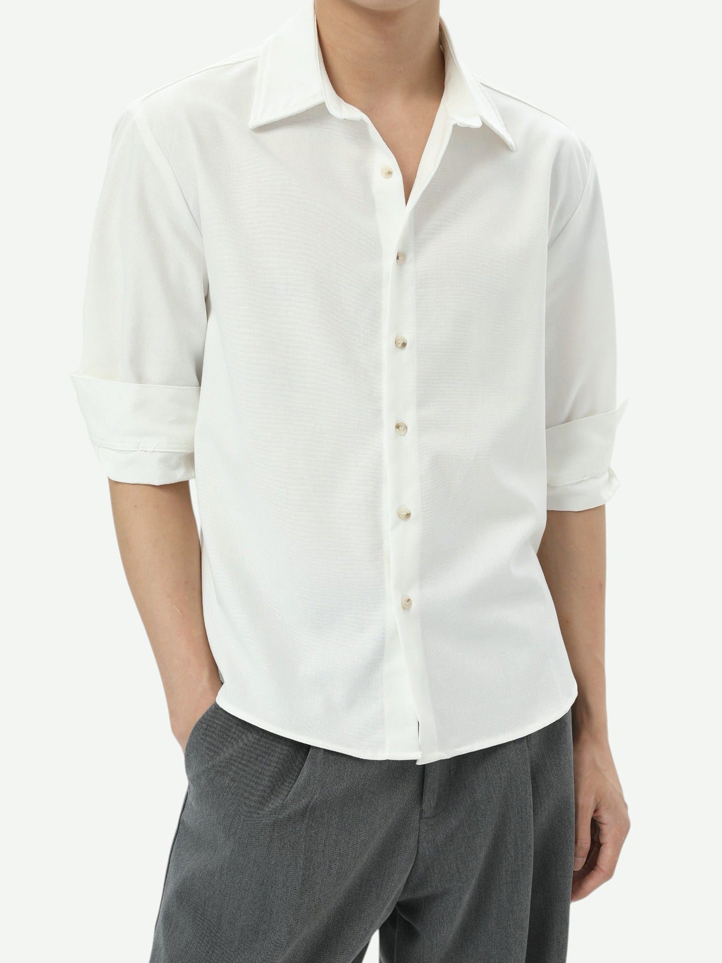 BNB Linen Breeze Regular Shirt (2colors)