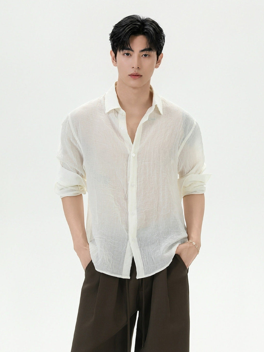 BNB Linen-Blend Breeze Polo (3color)