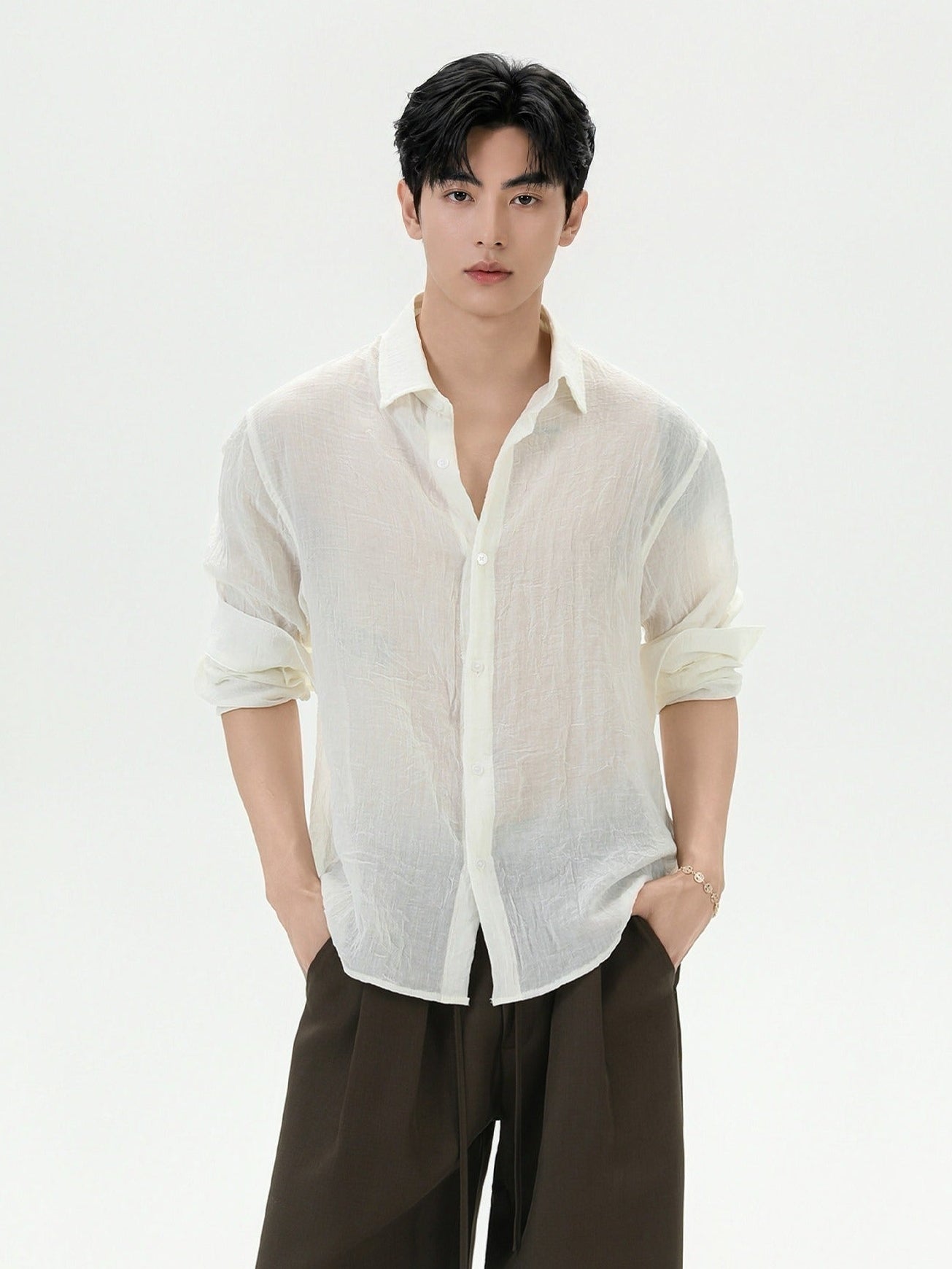BNB Linen-Blend Breeze Polo (3color)