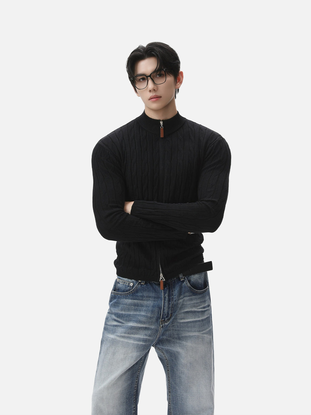 BNB Dual-Zip Driver's Knit (3colors)