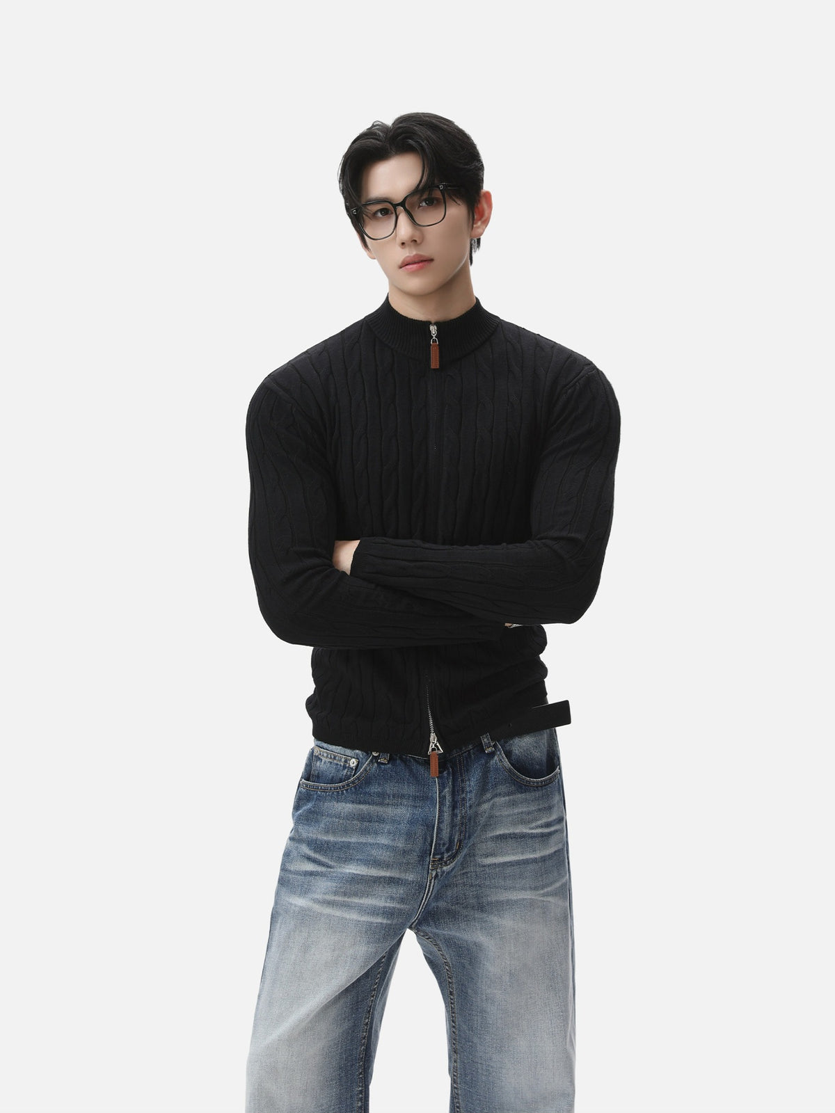 BNB Dual-Zip Driver's Knit (3colors)