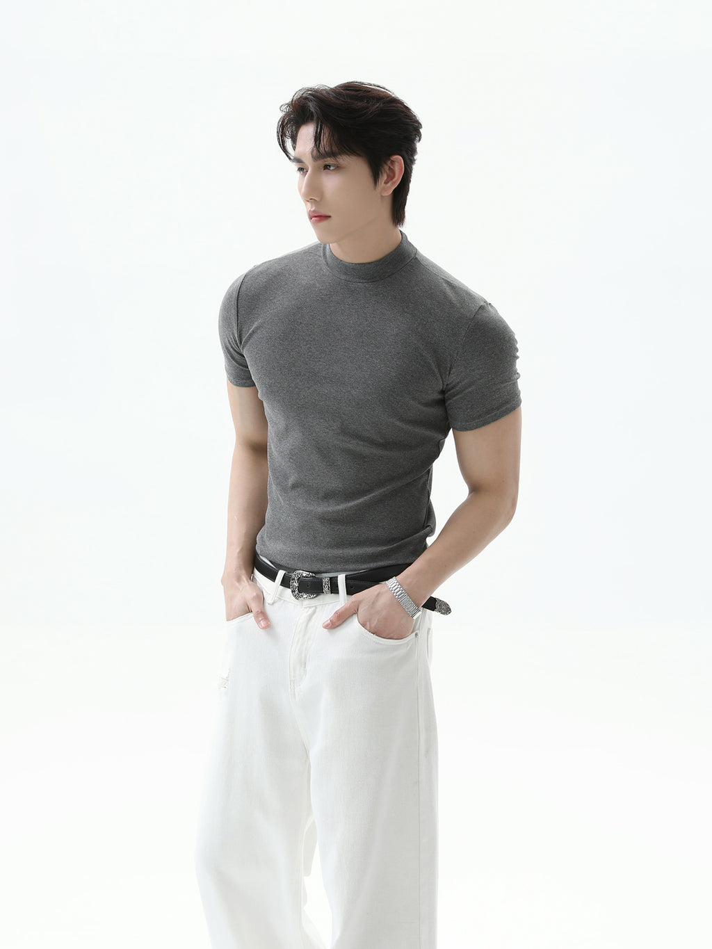 BNB Perfect Fit Mock Tee (3color)