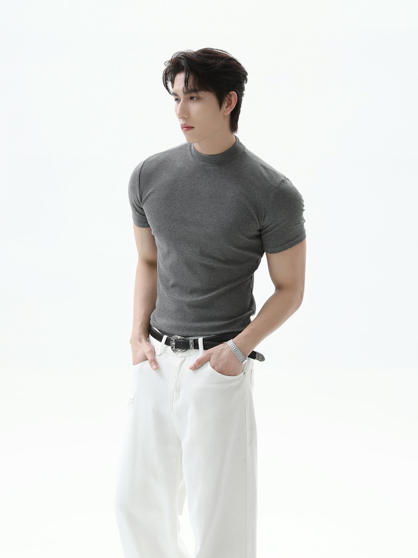 BNB Perfect Fit Mock Tee (3color)