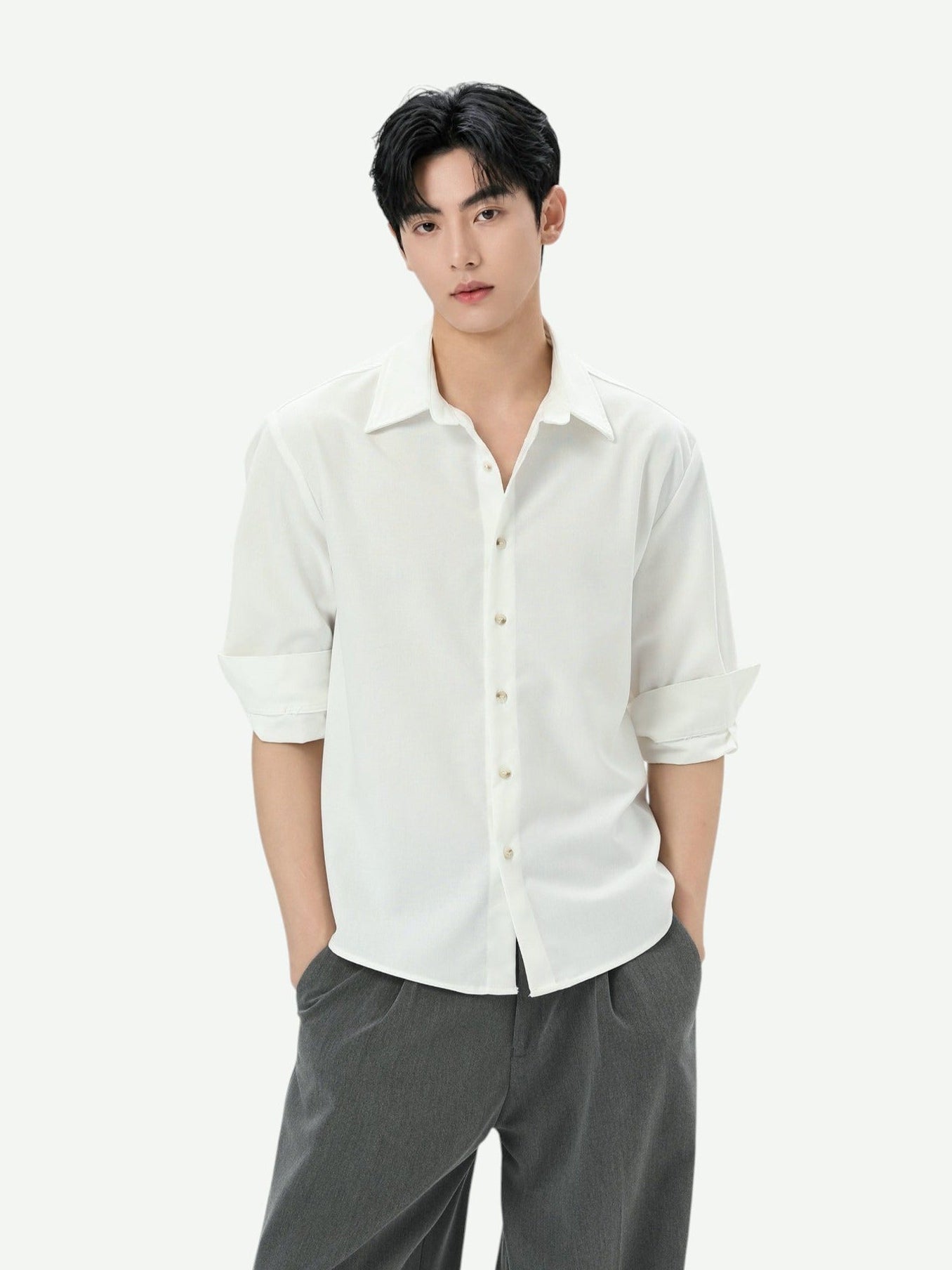 BNB Linen Breeze Regular Shirt (2colors)