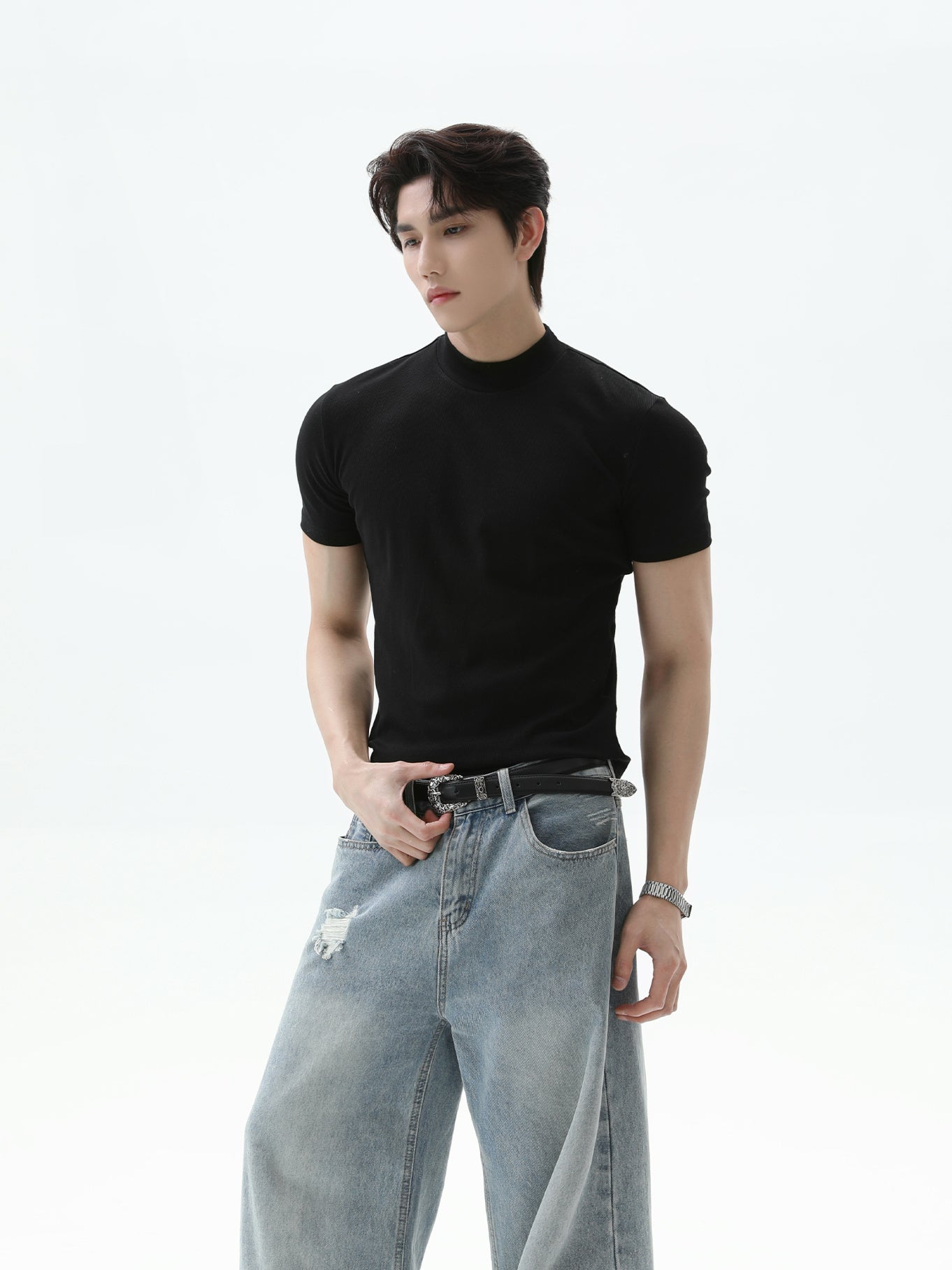 BNB Perfect Fit Mock Tee (3color)