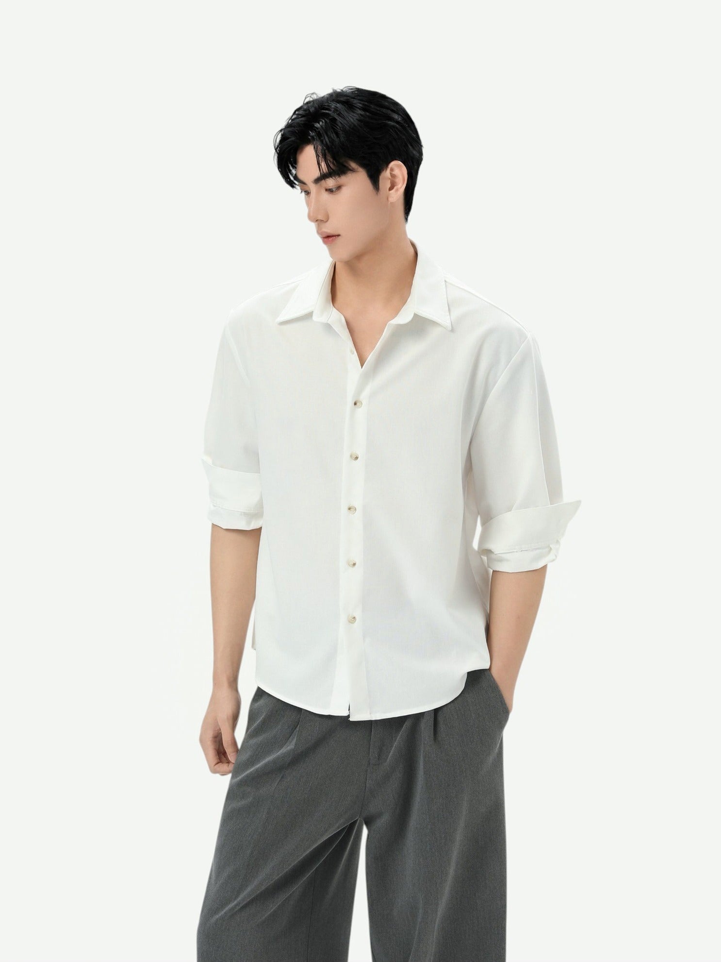BNB Linen Breeze Regular Shirt (2colors)
