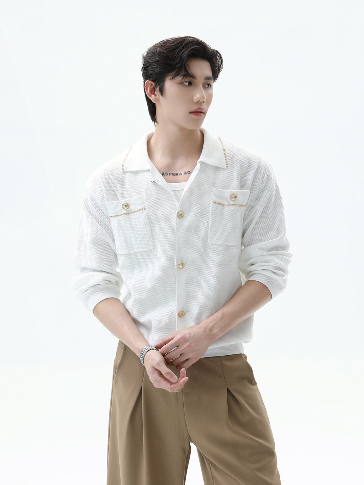 Perfect BNB Military Knit Shirt (3color)