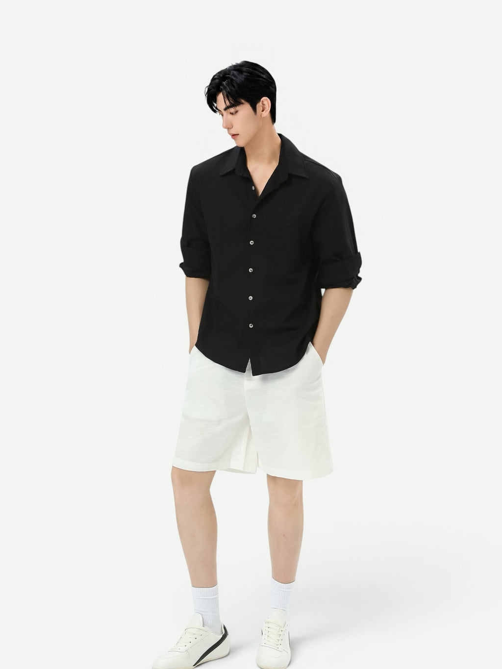 BNB Linen Breeze Regular Shirt (2colors)