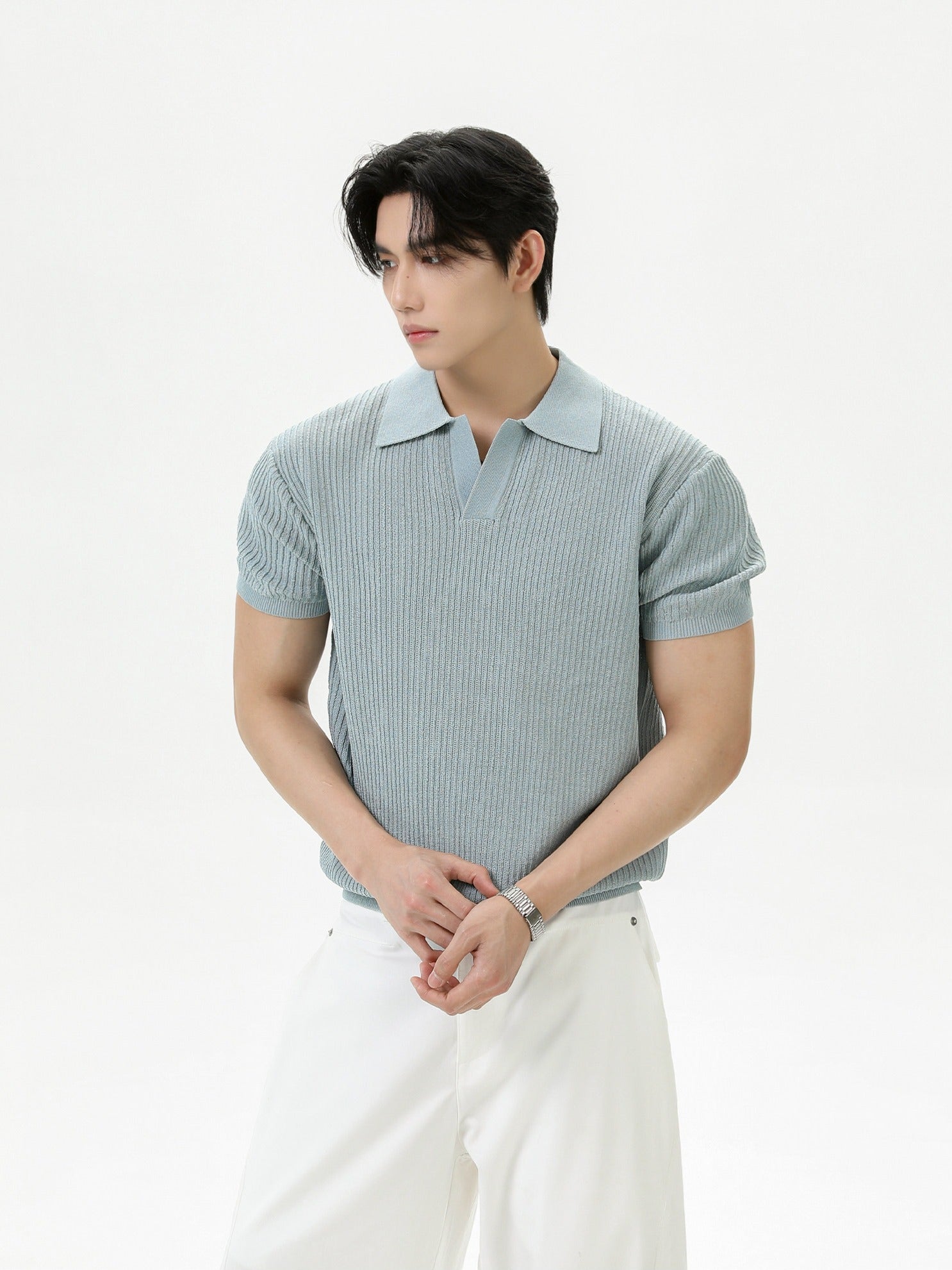 BNB Tight Half Polo Knit (4color)