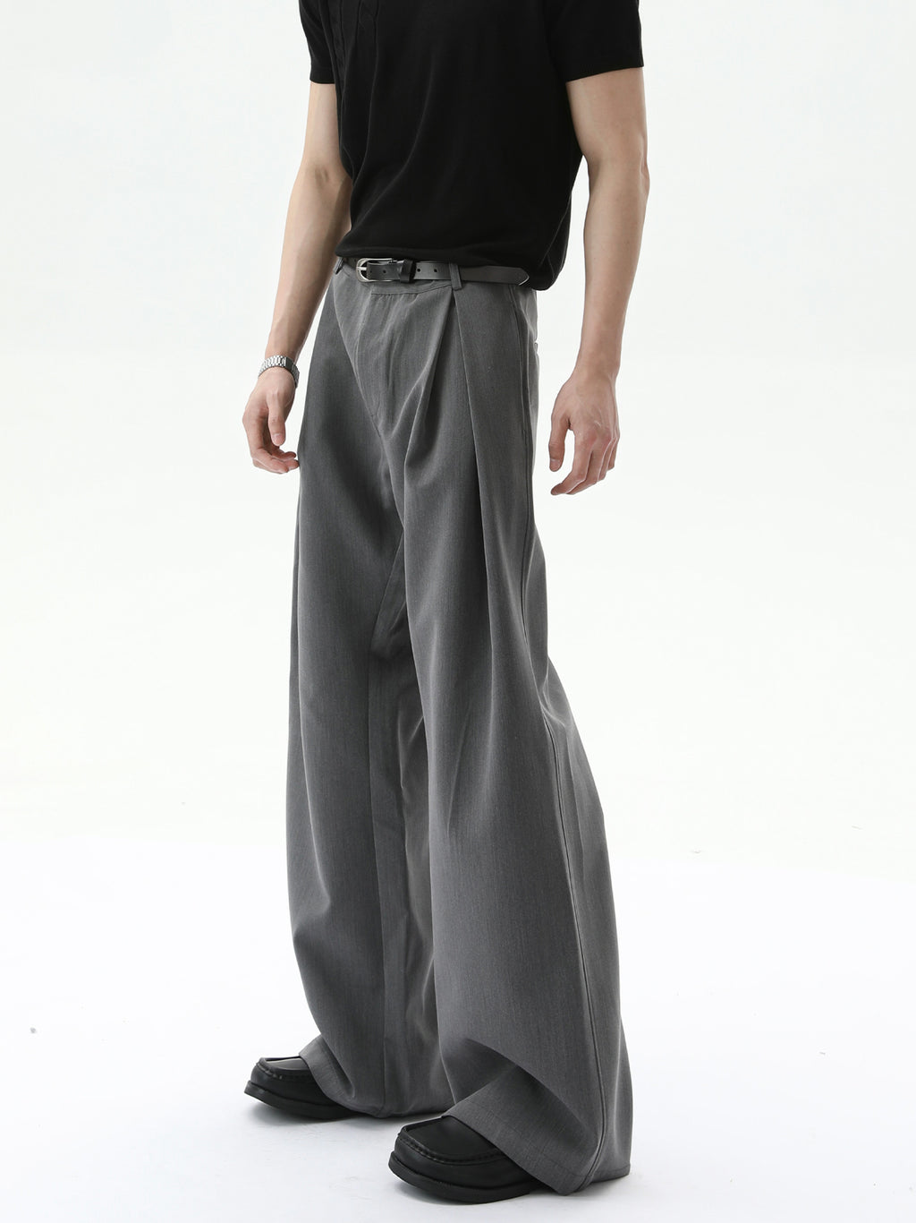 BNB Perfect A Pleated Slacks (2color)