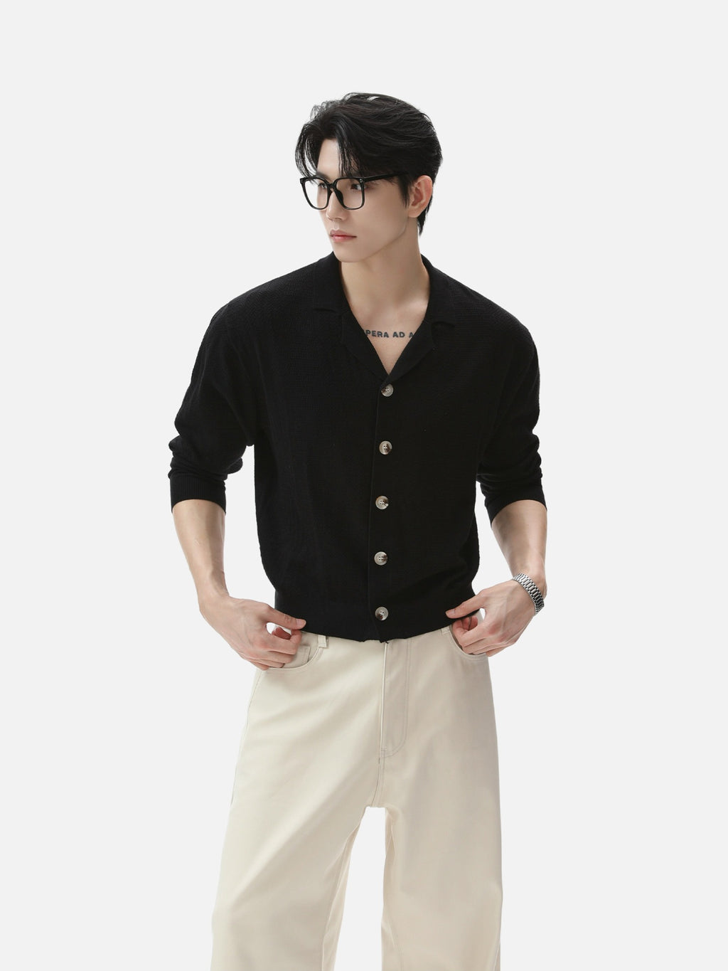 BNB Textured Resort Knit Cardigan (4colors)