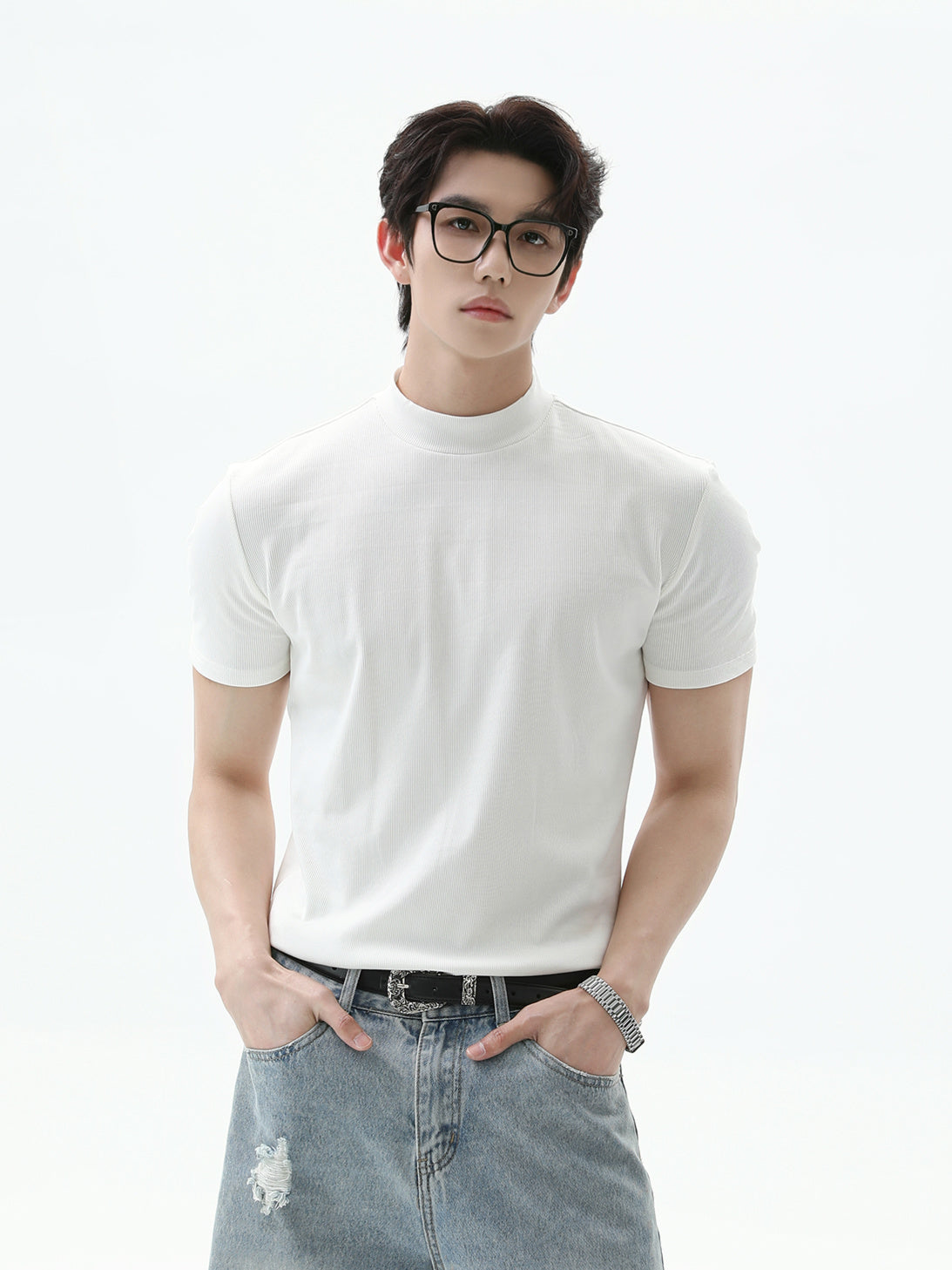 BNB Perfect Fit Mock Tee (3color)