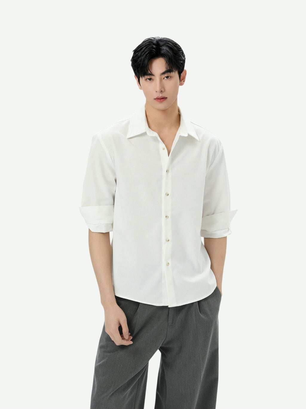 BNB Linen Breeze Regular Shirt (2colors)