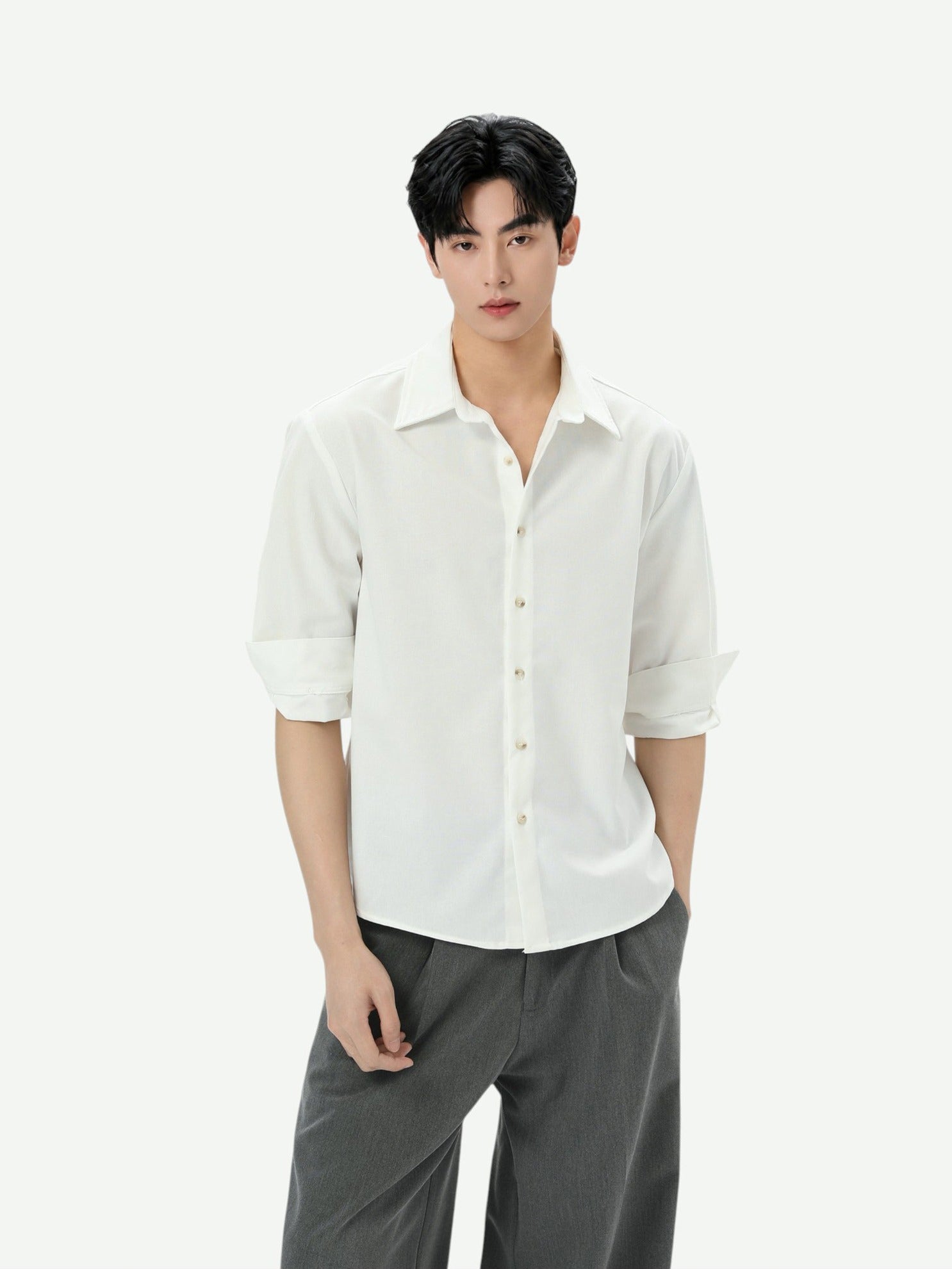 BNB Linen Breeze Regular Shirt (2colors)