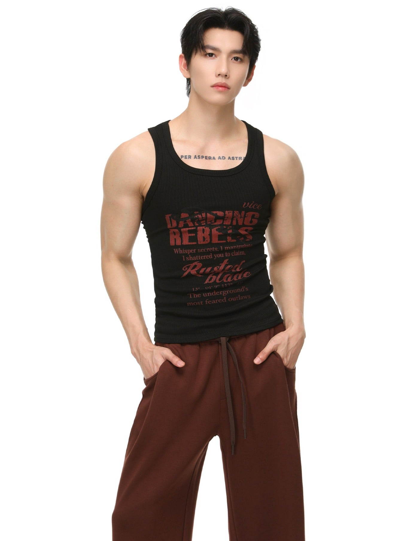 BNB Graphic Athletic Tank Top (3colors)