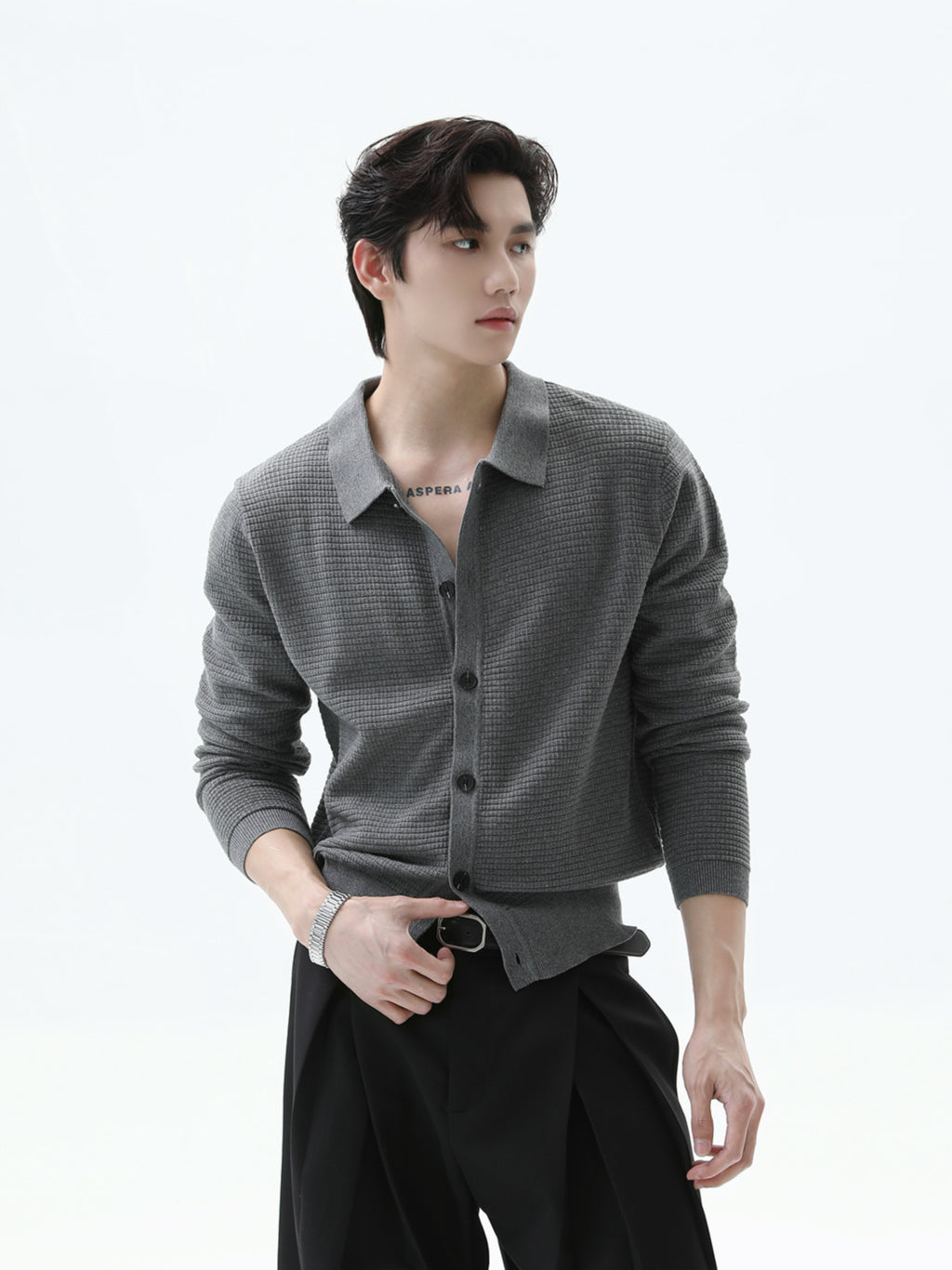 BNB Perfect Waffle Knit Shirt (3color)