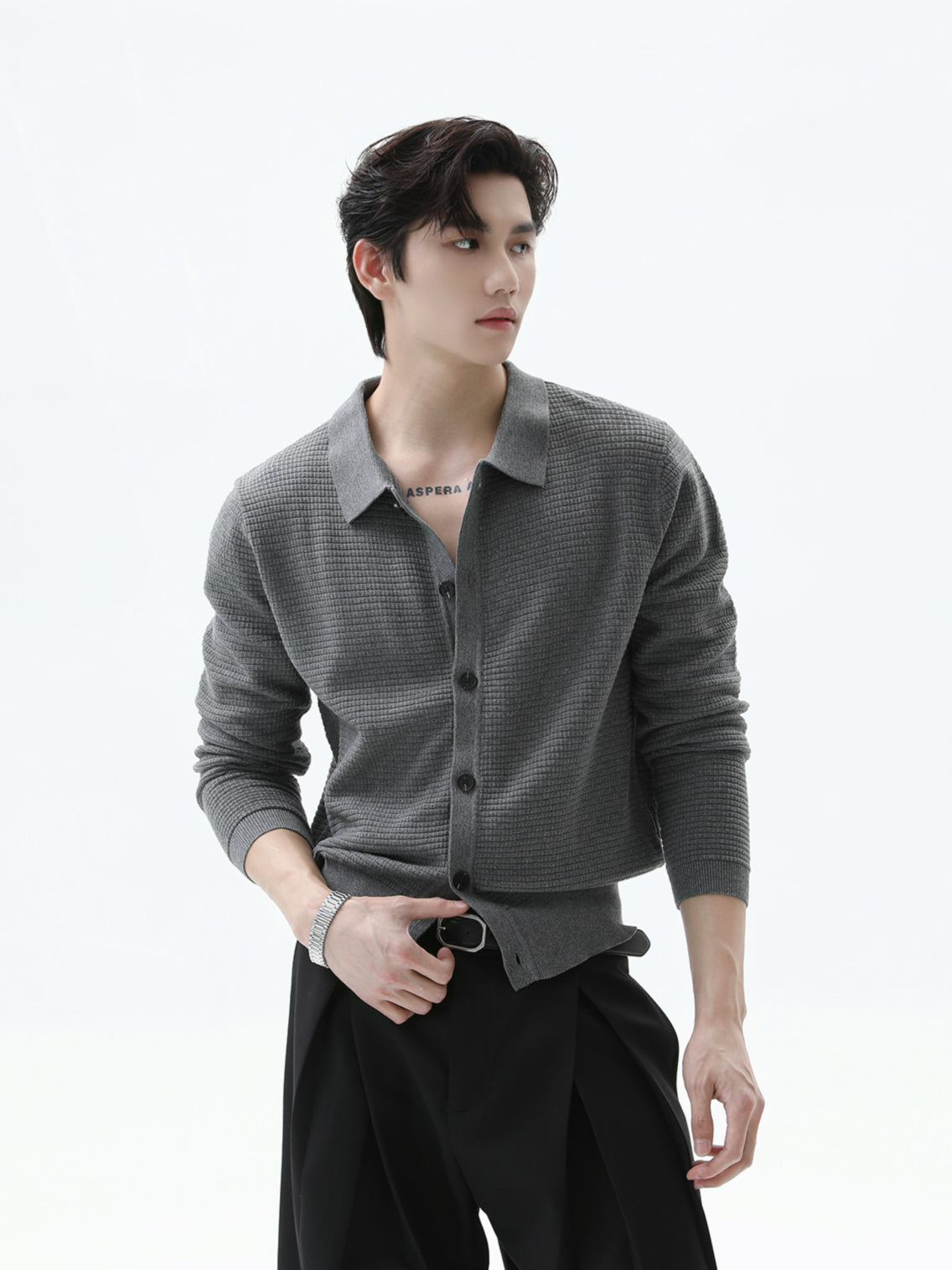 BNB Perfect Waffle Knit Shirt (3color)