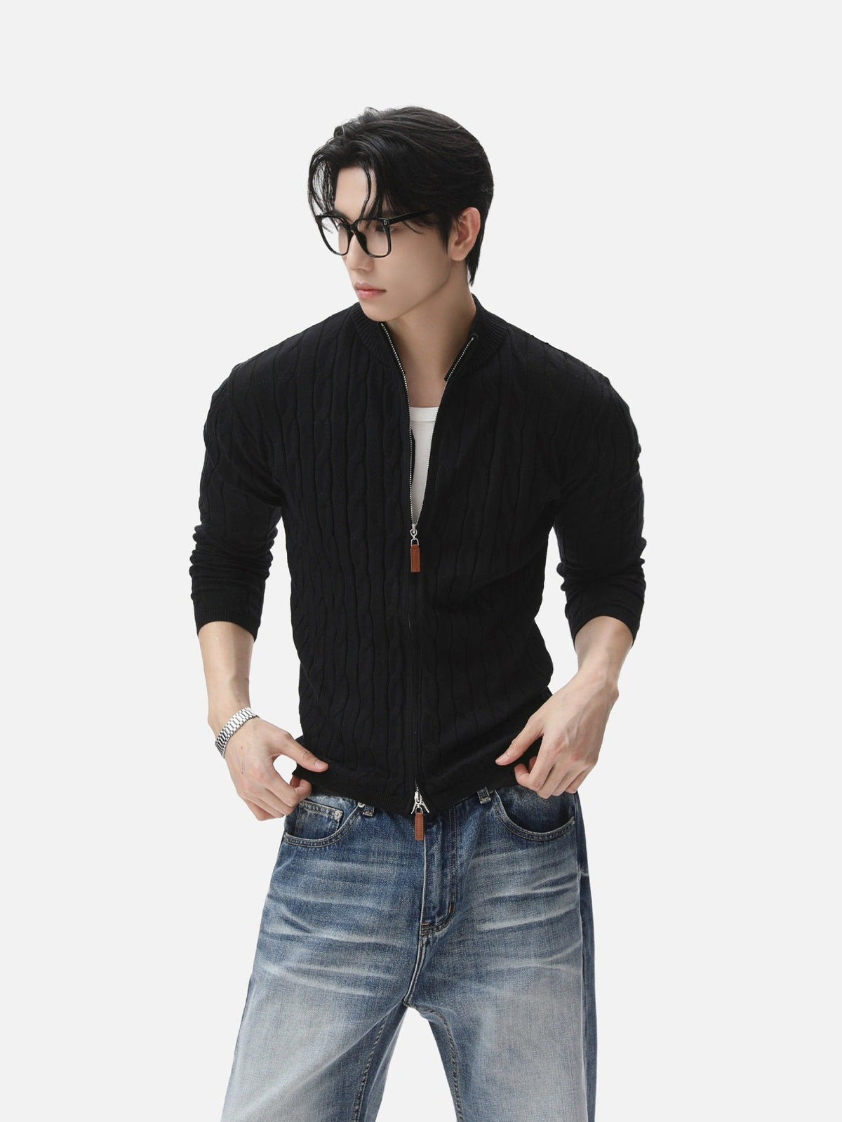 BNB Dual-Zip Driver's Knit (3colors)