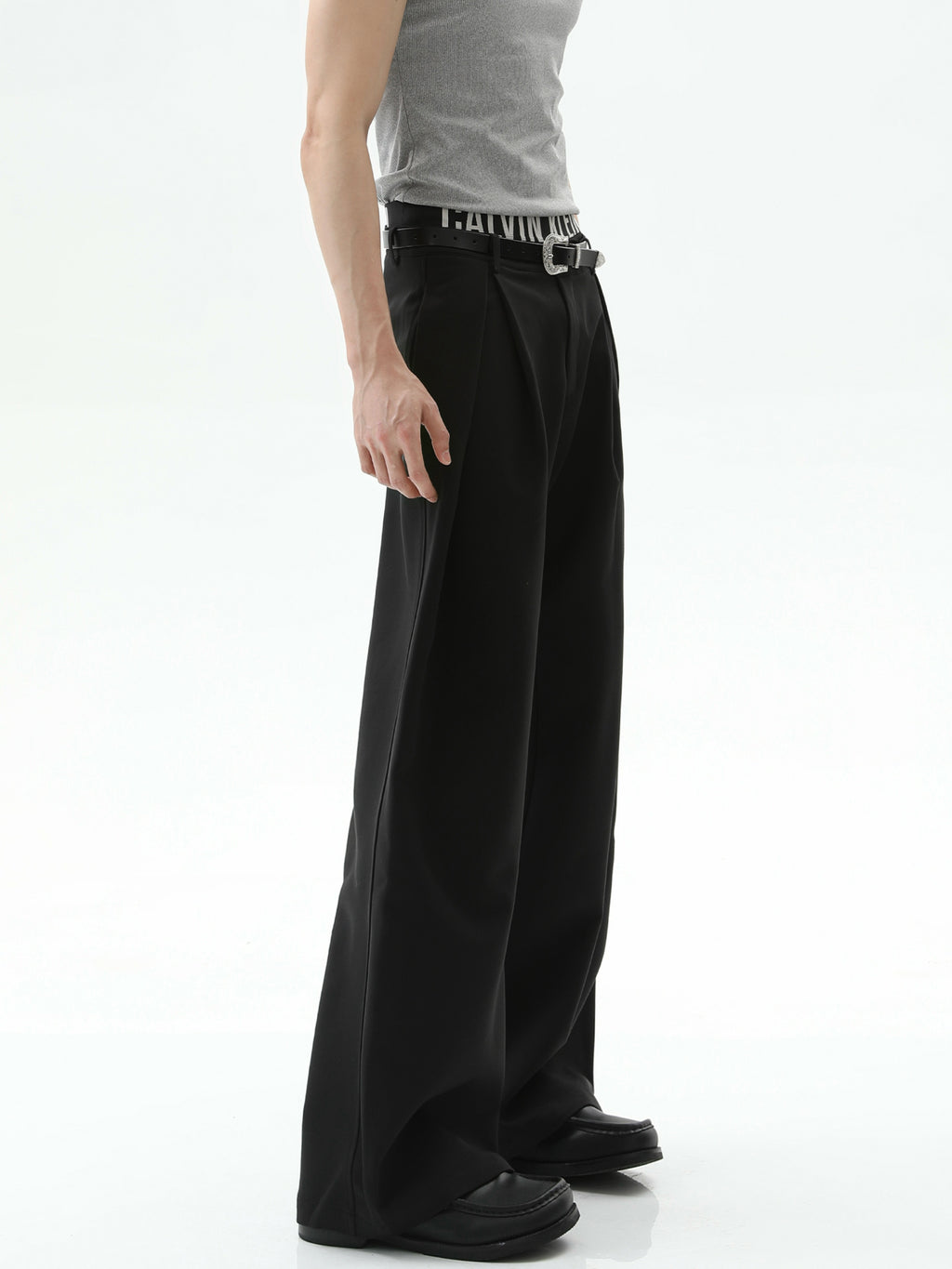 BNB Perfect A Pleated Slacks (2color)