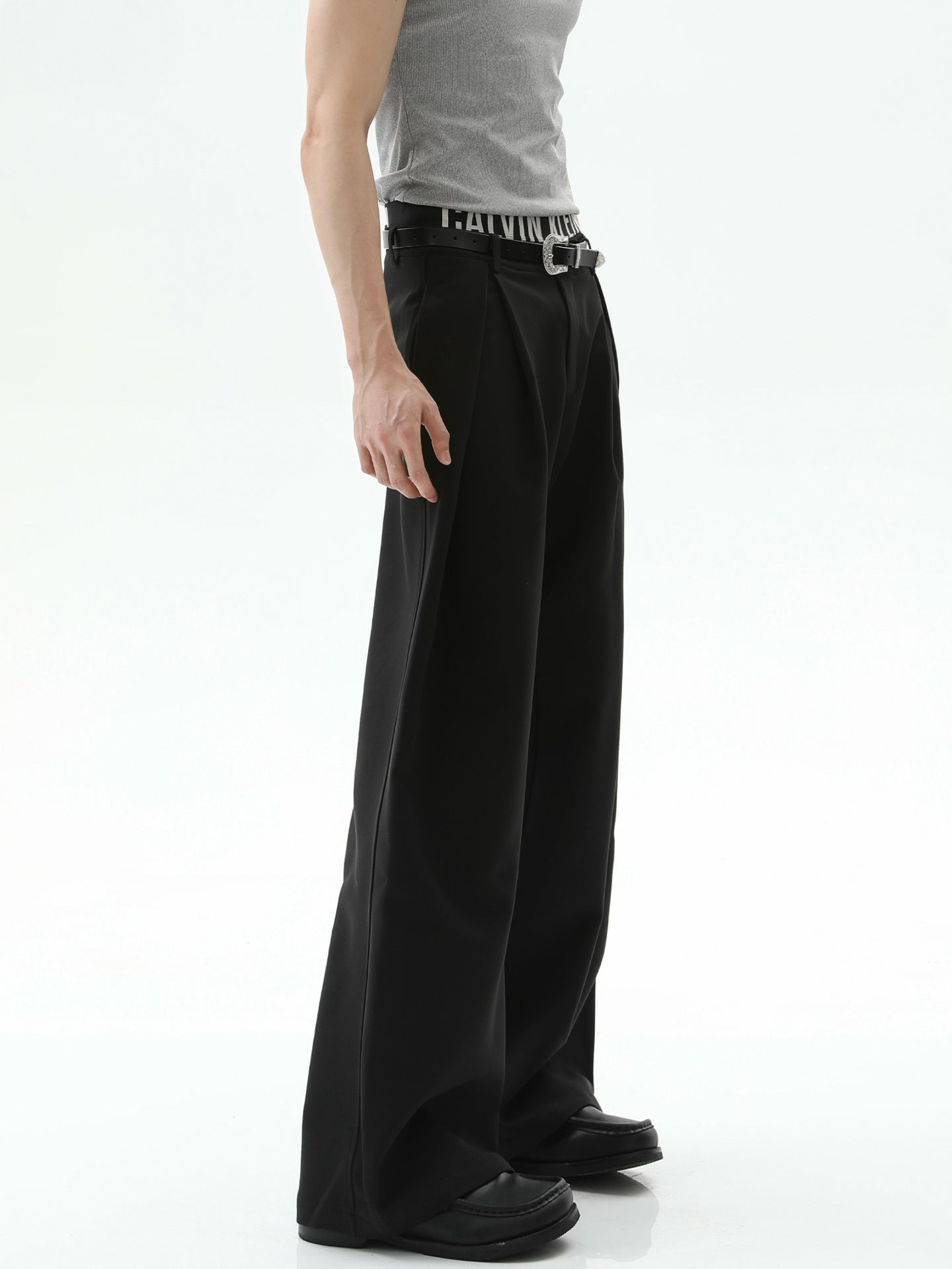 BNB Perfect A Pleated Slacks (2color)