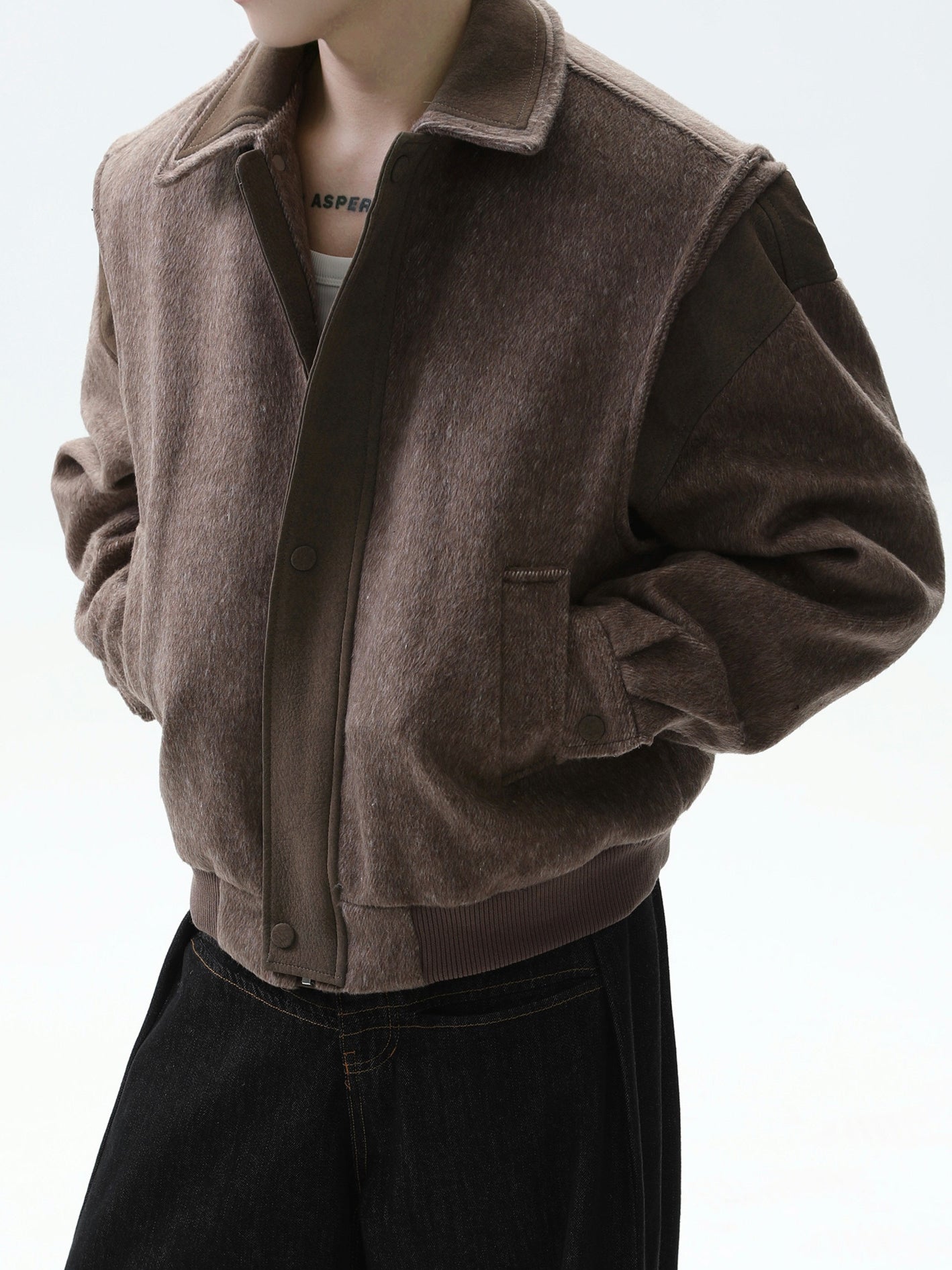 BNB Wool Zip Jacket (2color)