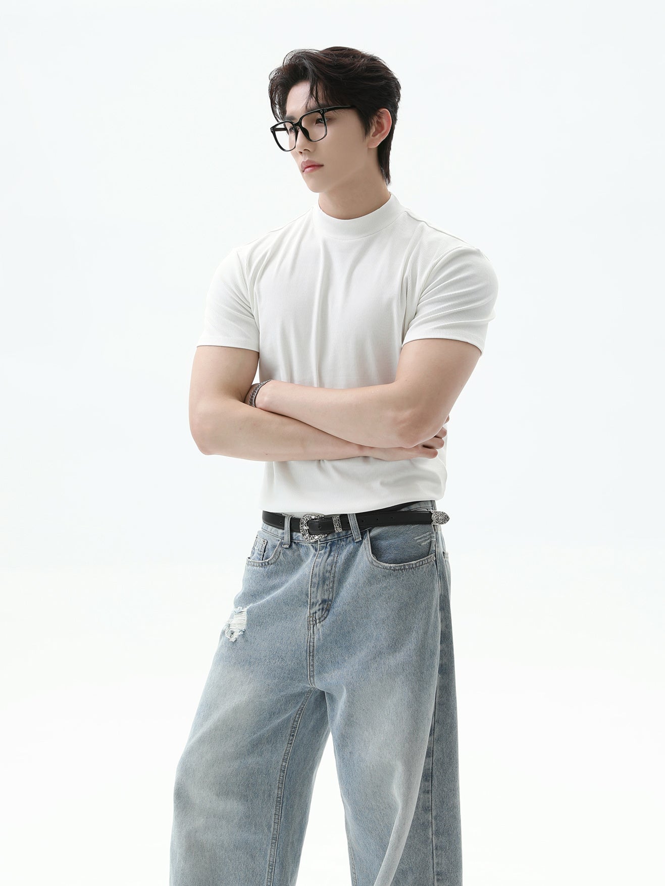 BNB Perfect Fit Mock Tee (3color)