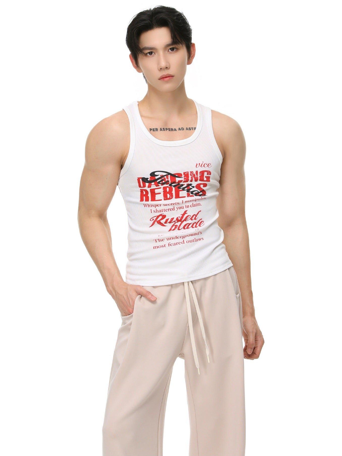 BNB Graphic Athletic Tank Top (3colors)