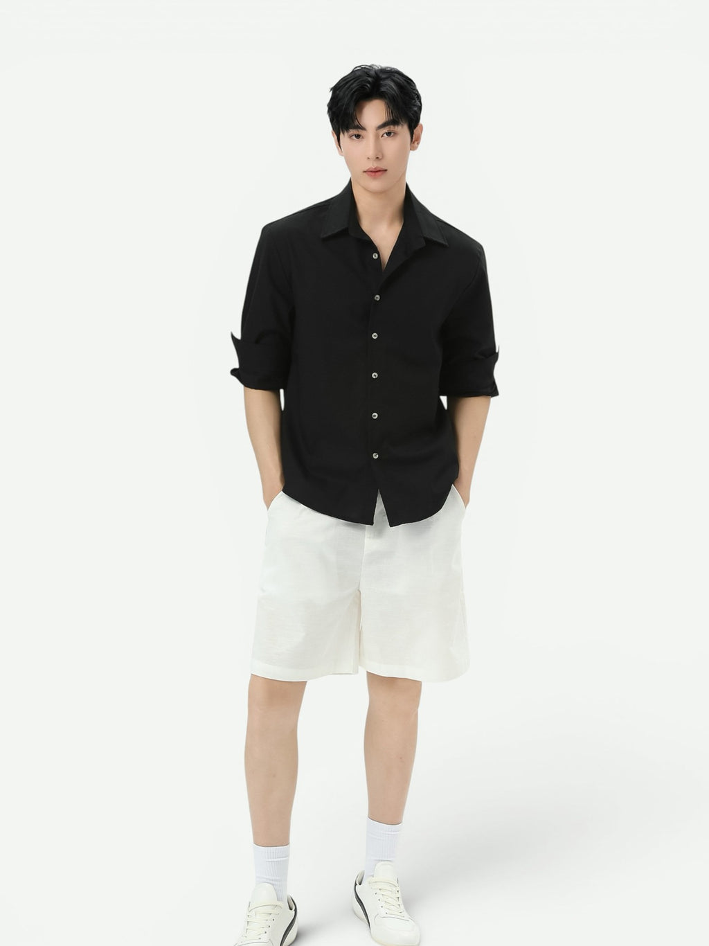BNB Linen Breeze Regular Shirt (2colors)