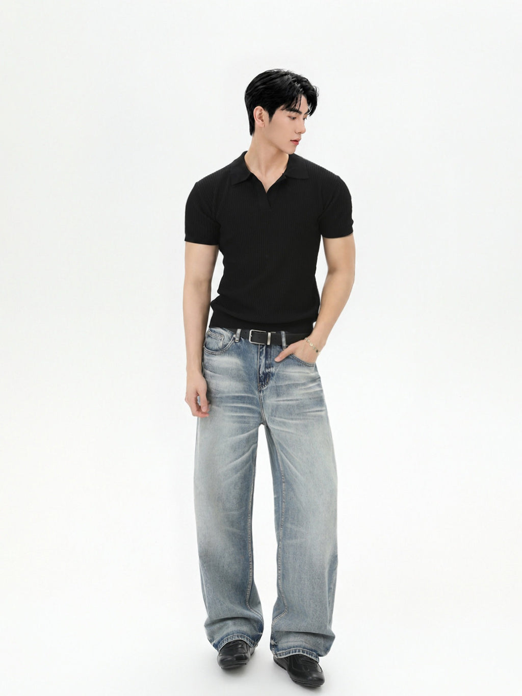 BNB Signature Knit Crew Tee (4color)