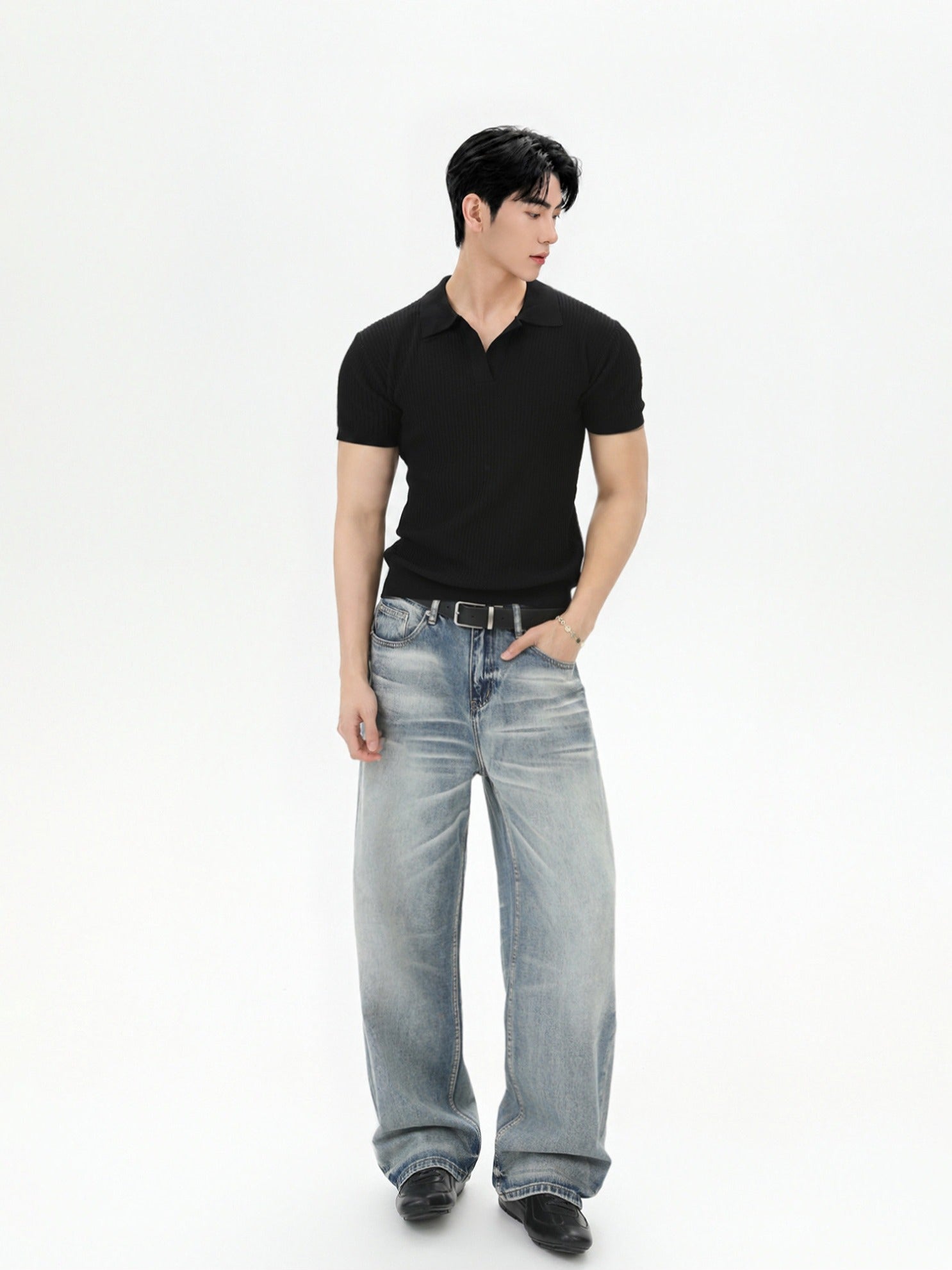 BNB Signature Knit Crew Tee (4color)
