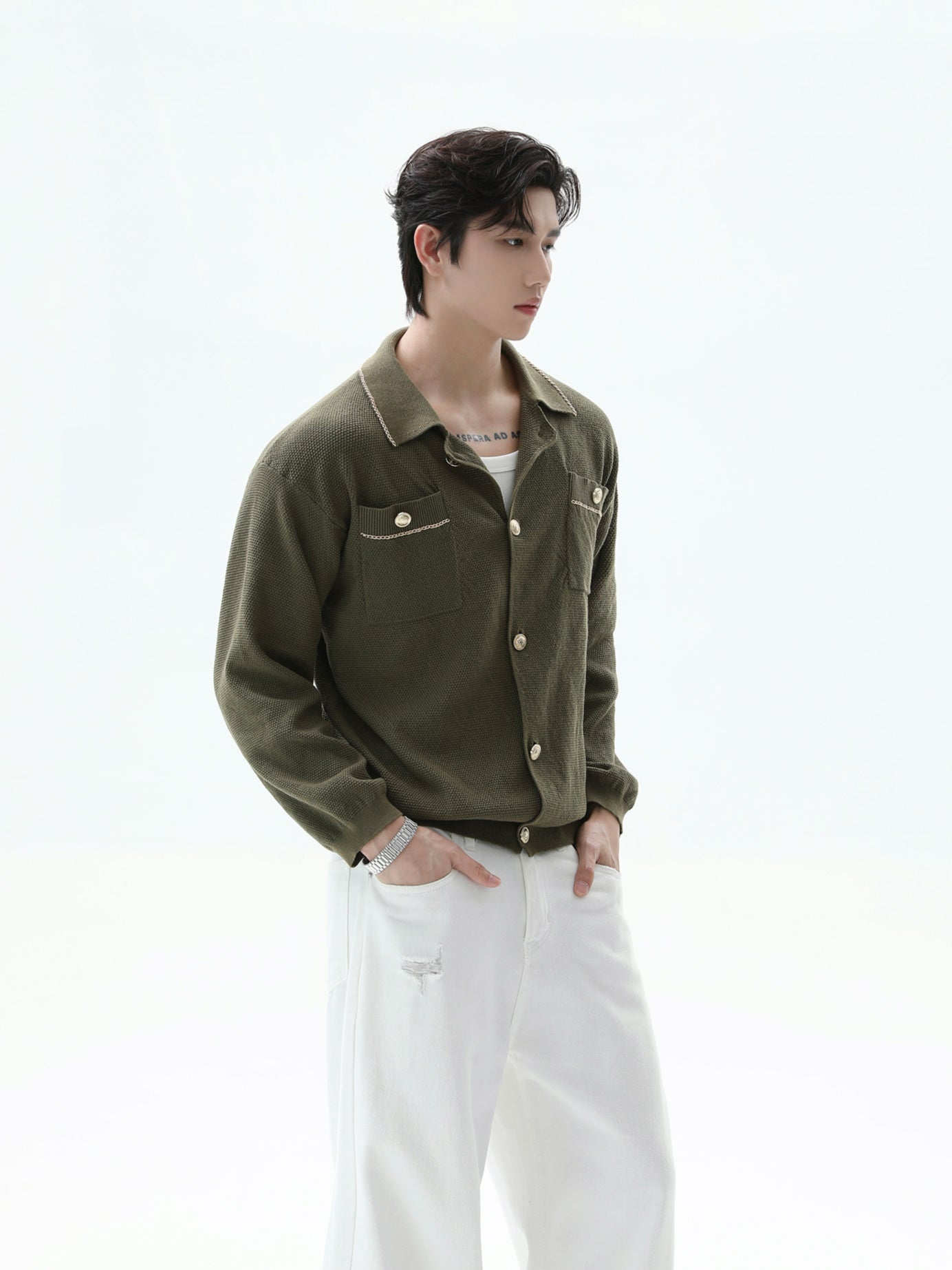 Perfect BNB Military Knit Shirt (3color)