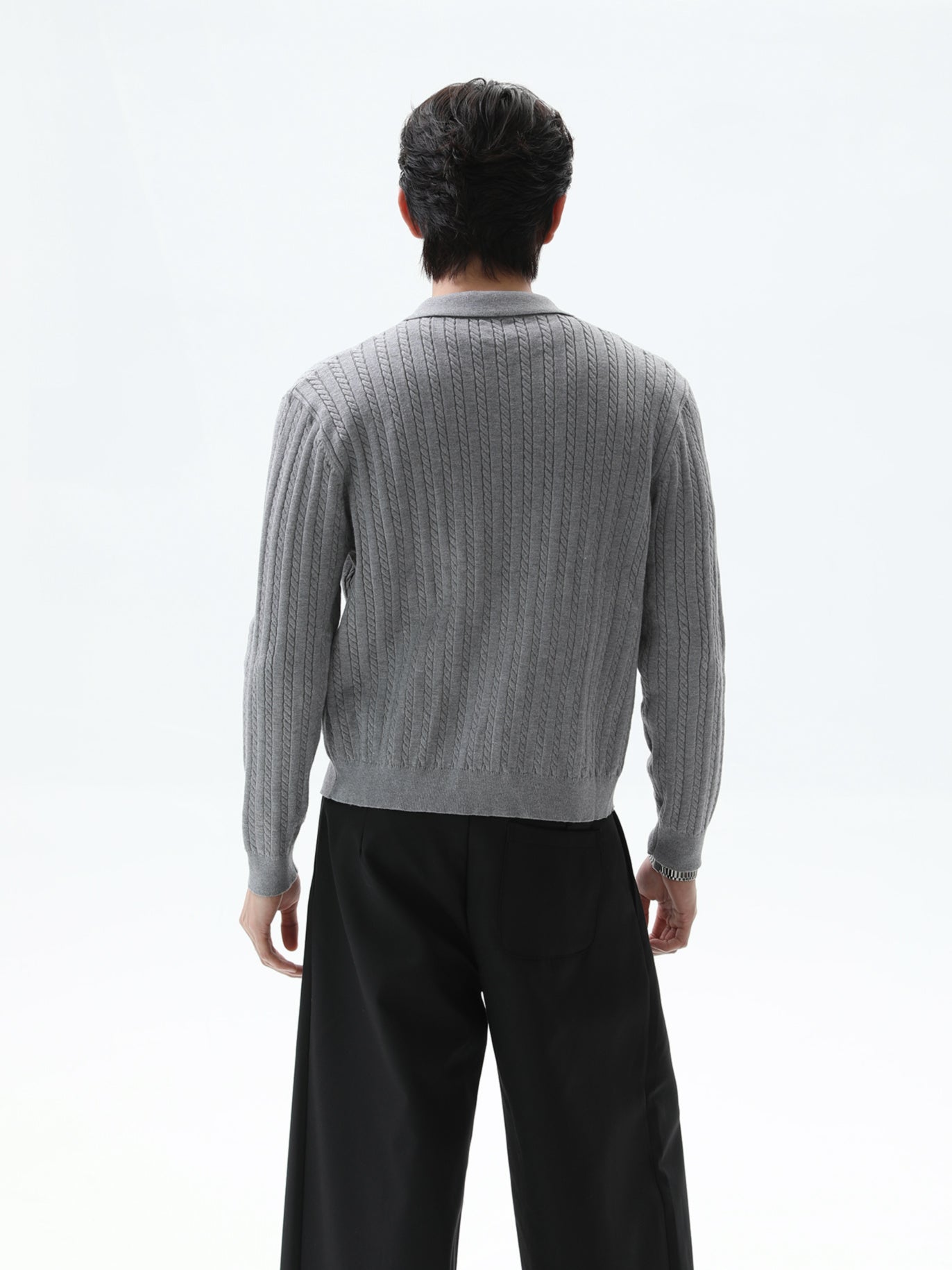 BNB Perfect Cable Shirt Knit (3color)